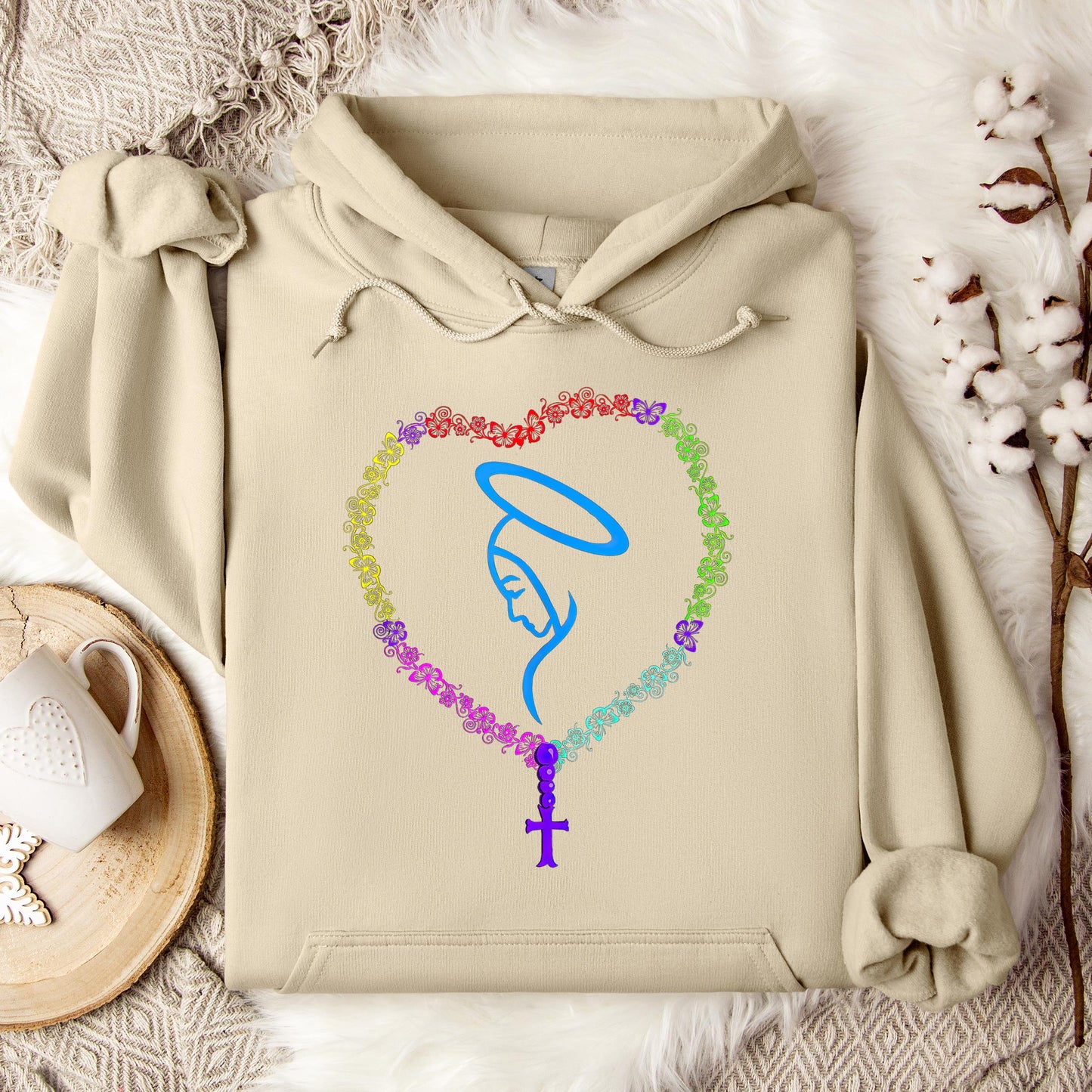 The Holy Virgin Mary 54 Hoodie