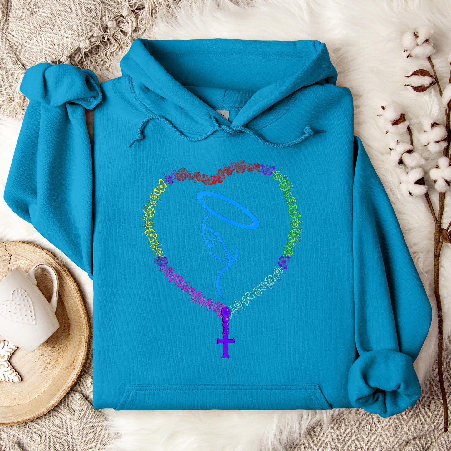 The Holy Virgin Mary 54 Hoodie