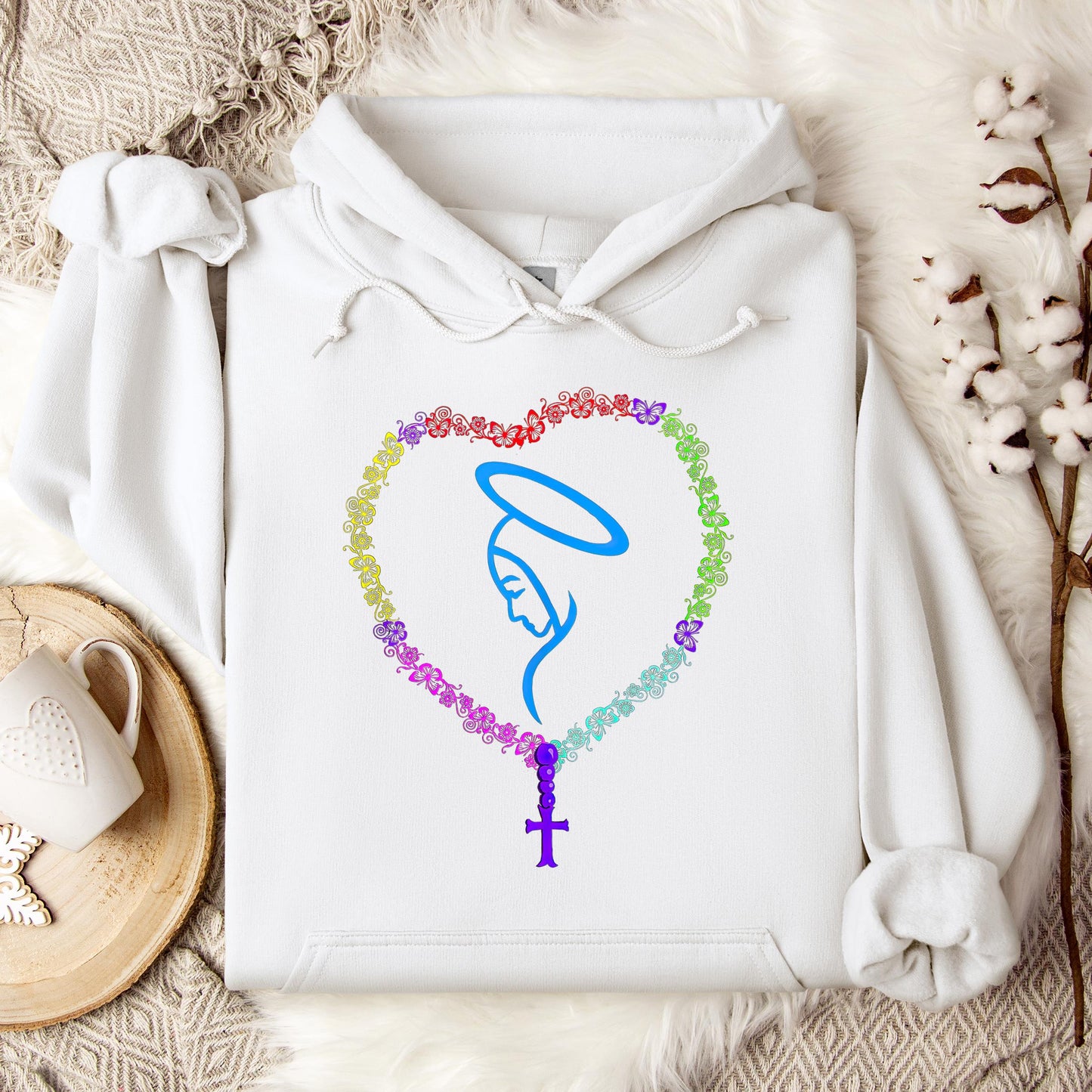 The Holy Virgin Mary 54 Hoodie