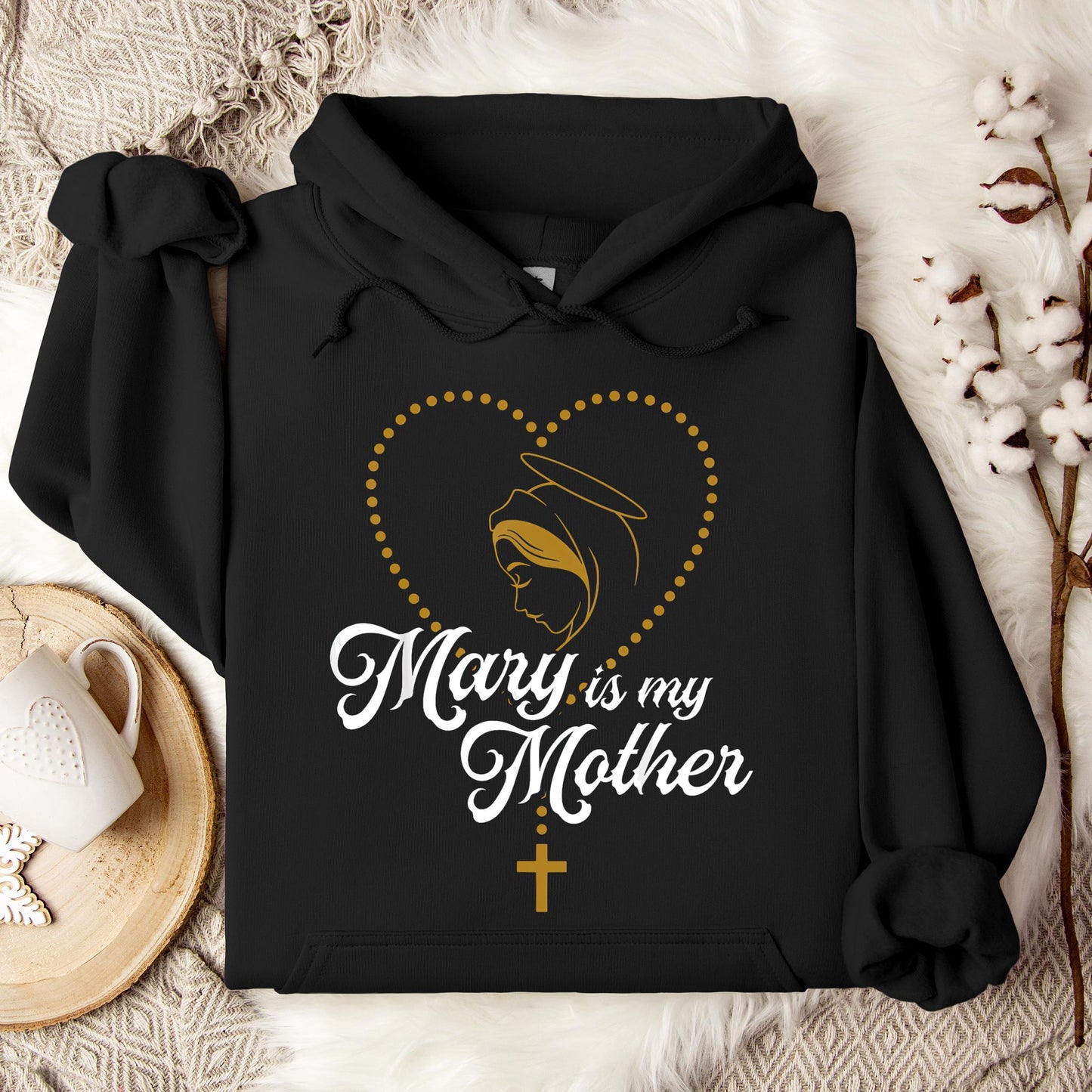 The Holy Virgin Mary 55 Hoodie