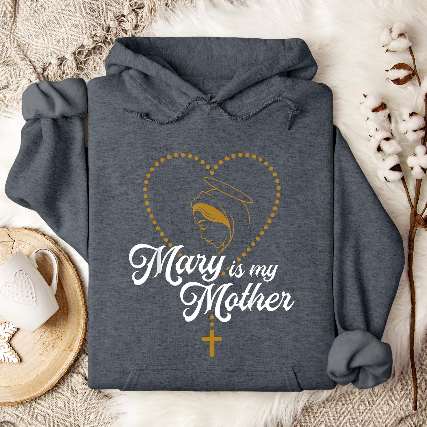 The Holy Virgin Mary 55 Hoodie