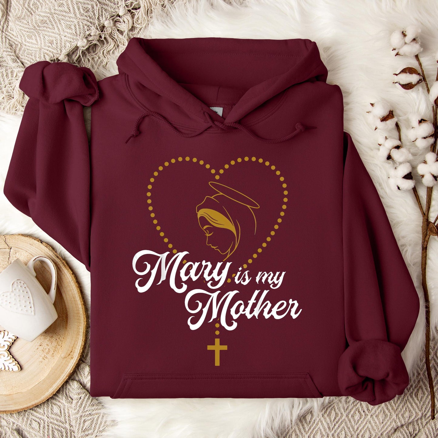 The Holy Virgin Mary 55 Hoodie