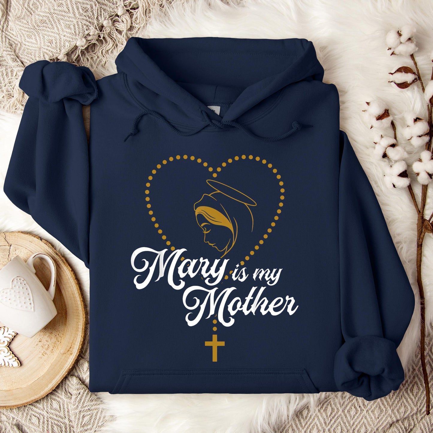 The Holy Virgin Mary 55 Hoodie