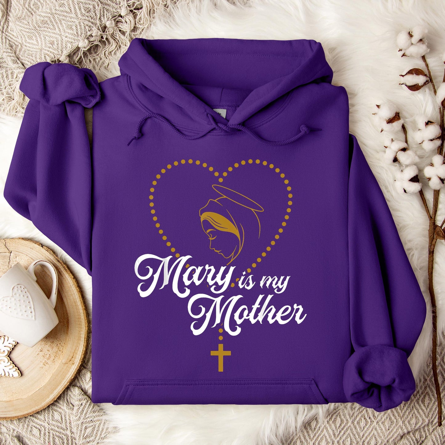 The Holy Virgin Mary 55 Hoodie