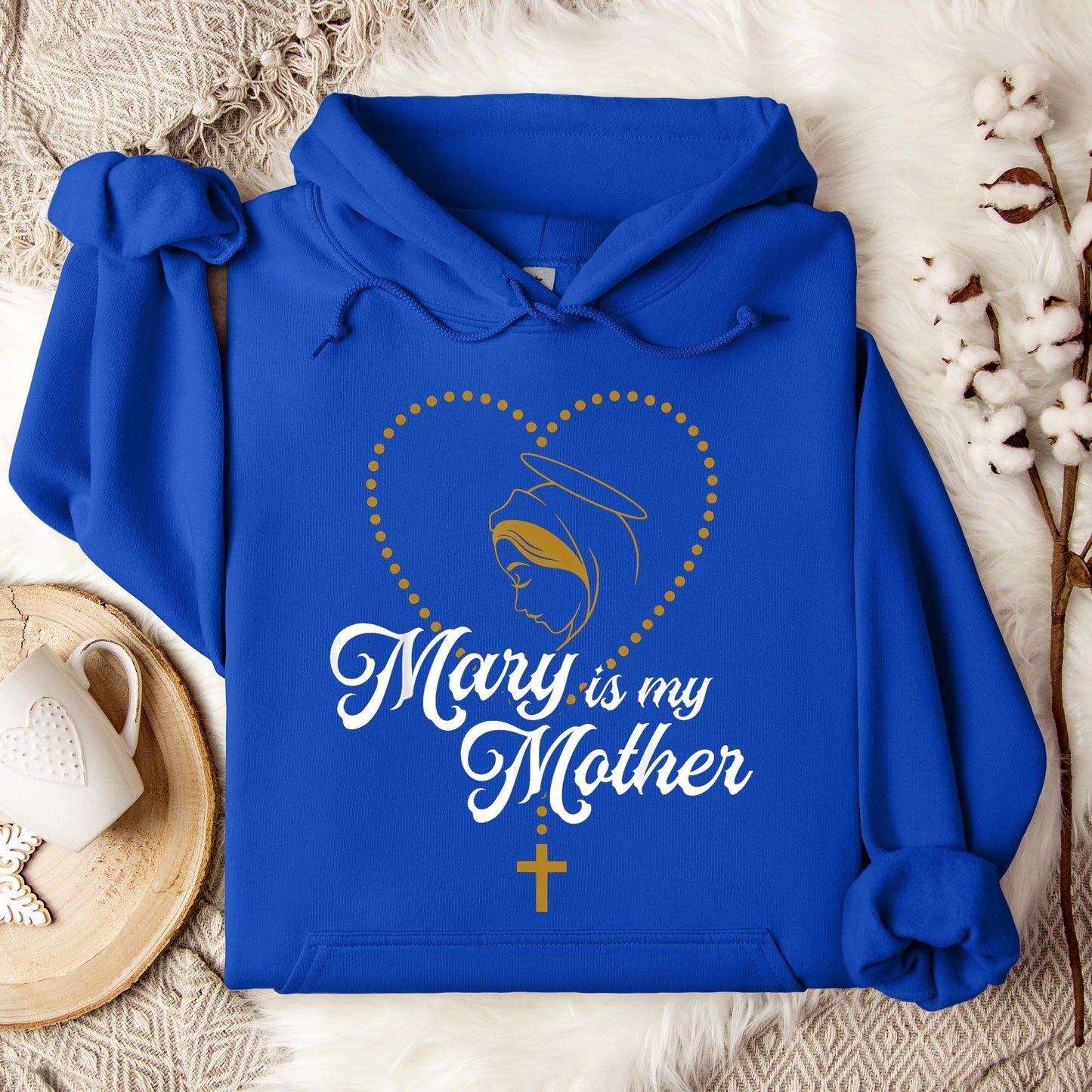 The Holy Virgin Mary 55 Hoodie