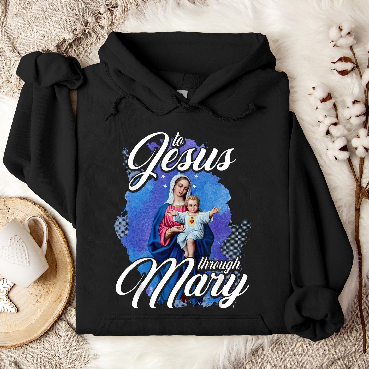 The Holy Virgin Mary 58 Hoodie