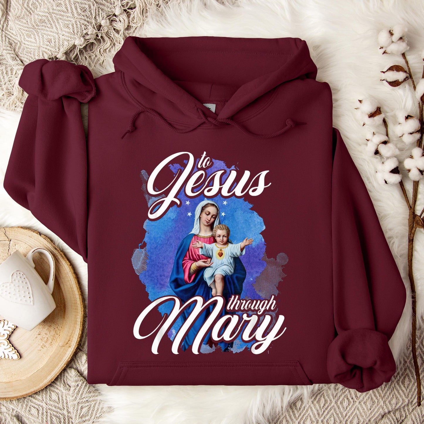 The Holy Virgin Mary 58 Hoodie