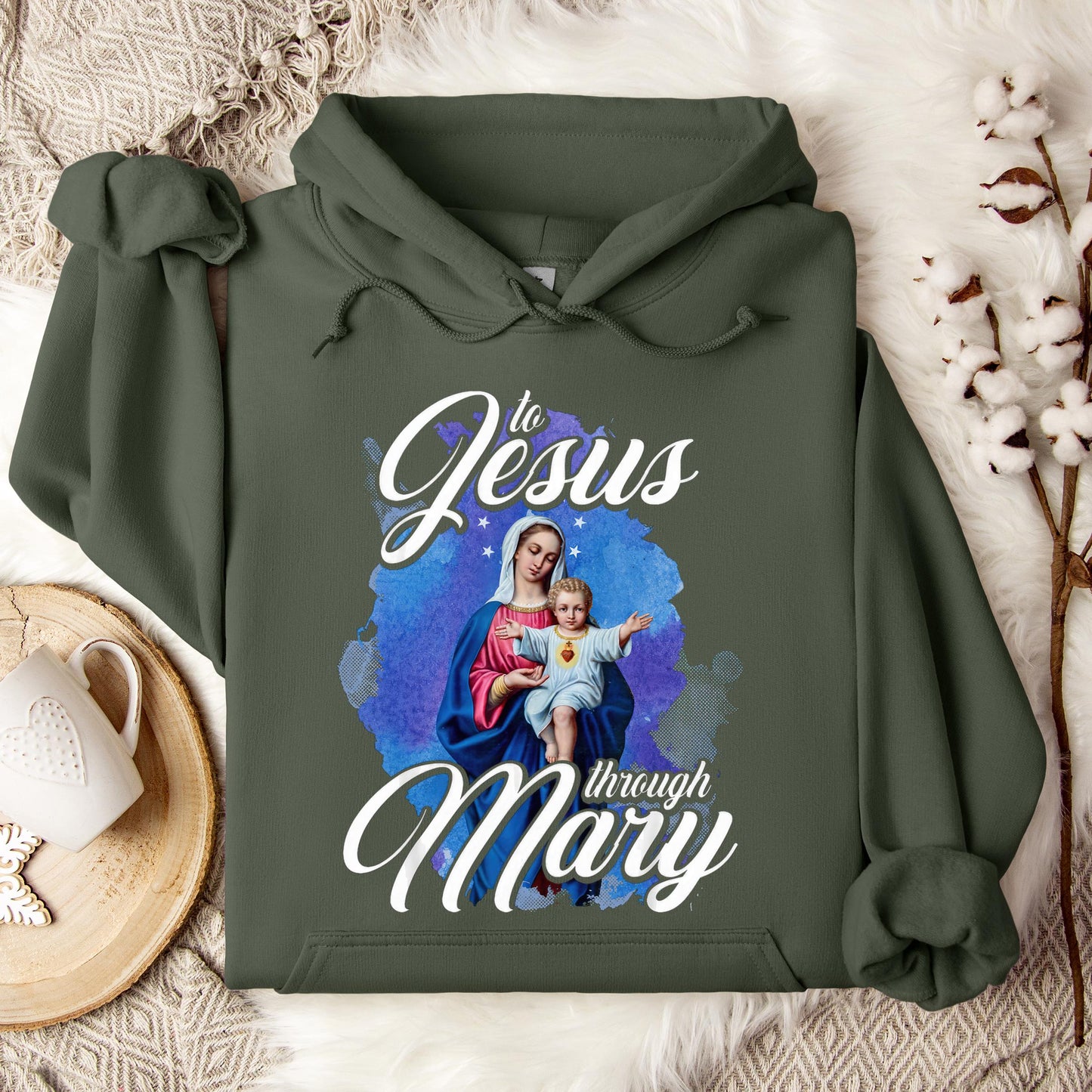 The Holy Virgin Mary 58 Hoodie
