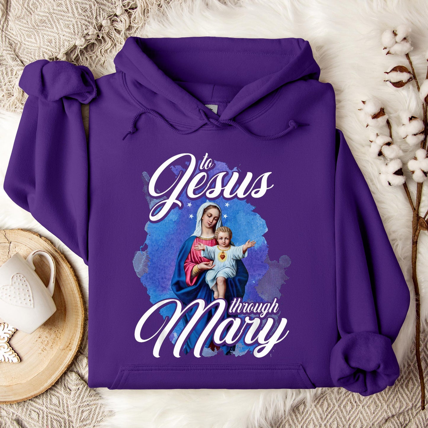 The Holy Virgin Mary 58 Hoodie