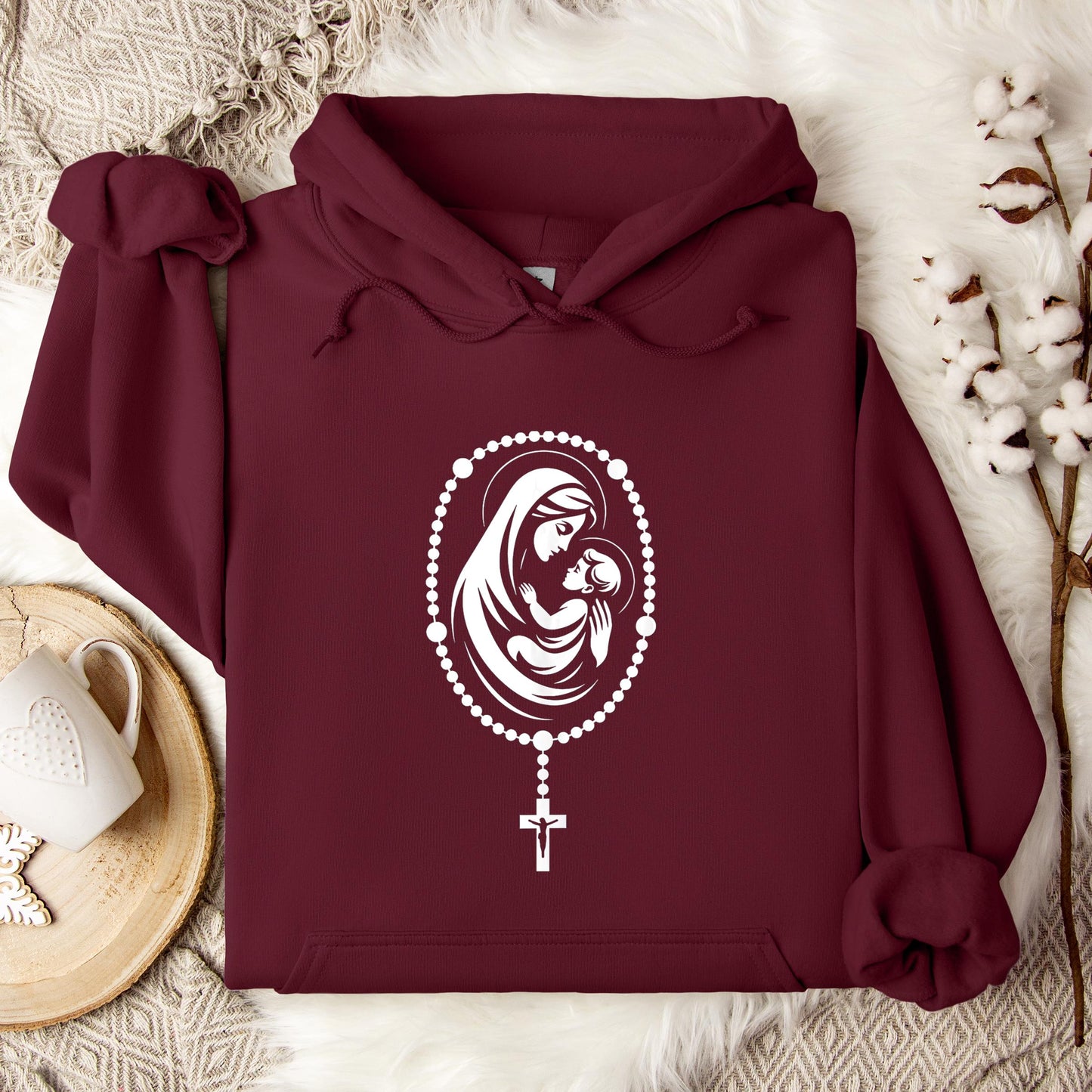 The Holy Virgin Mary 59 Hoodie