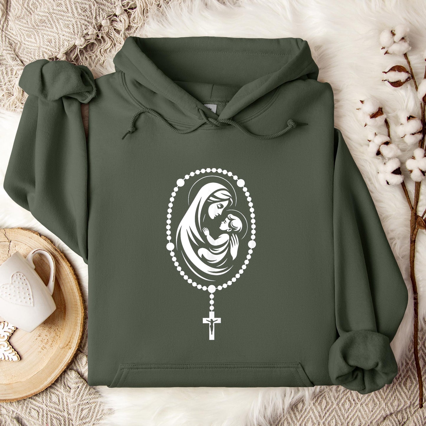 The Holy Virgin Mary 59 Hoodie
