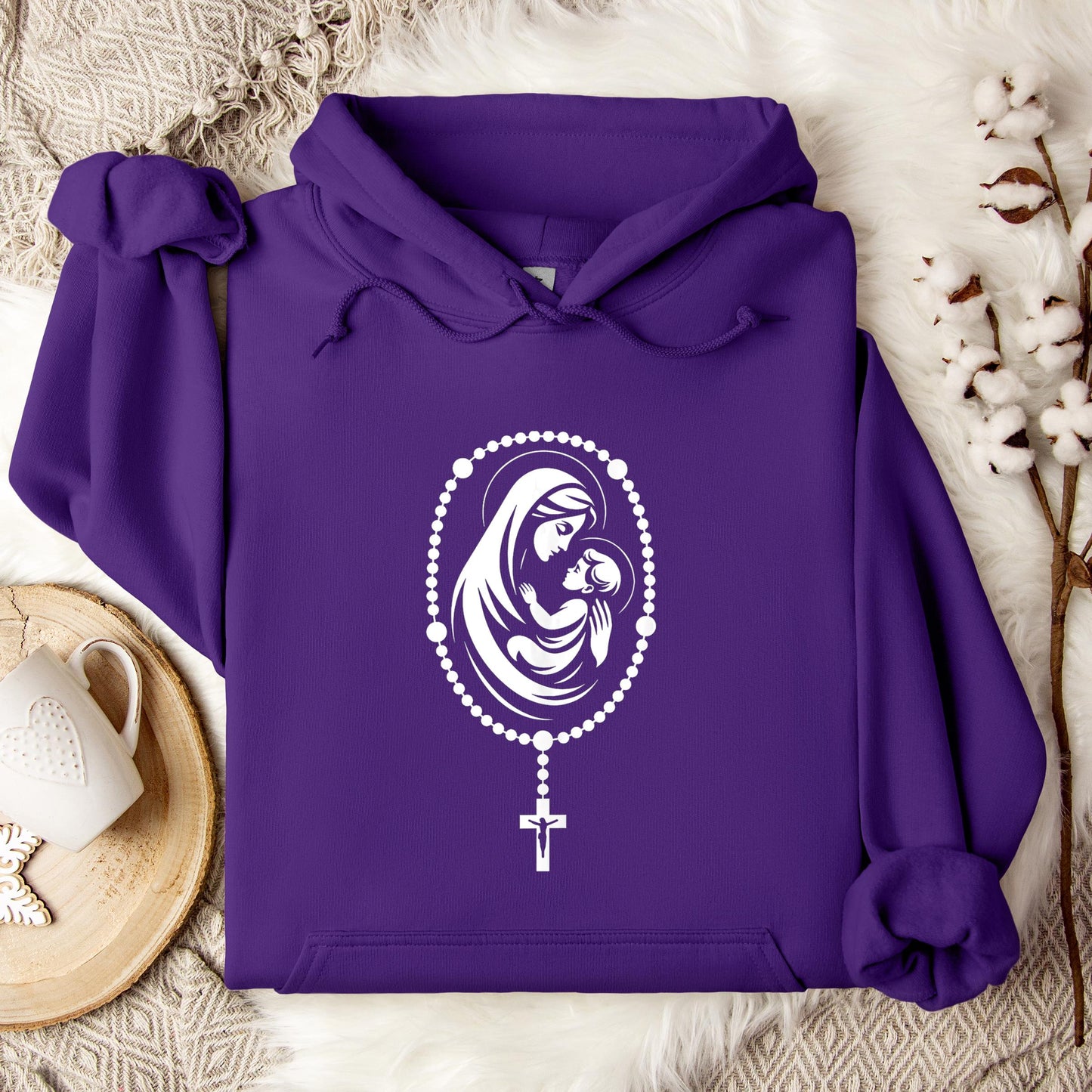 The Holy Virgin Mary 59 Hoodie