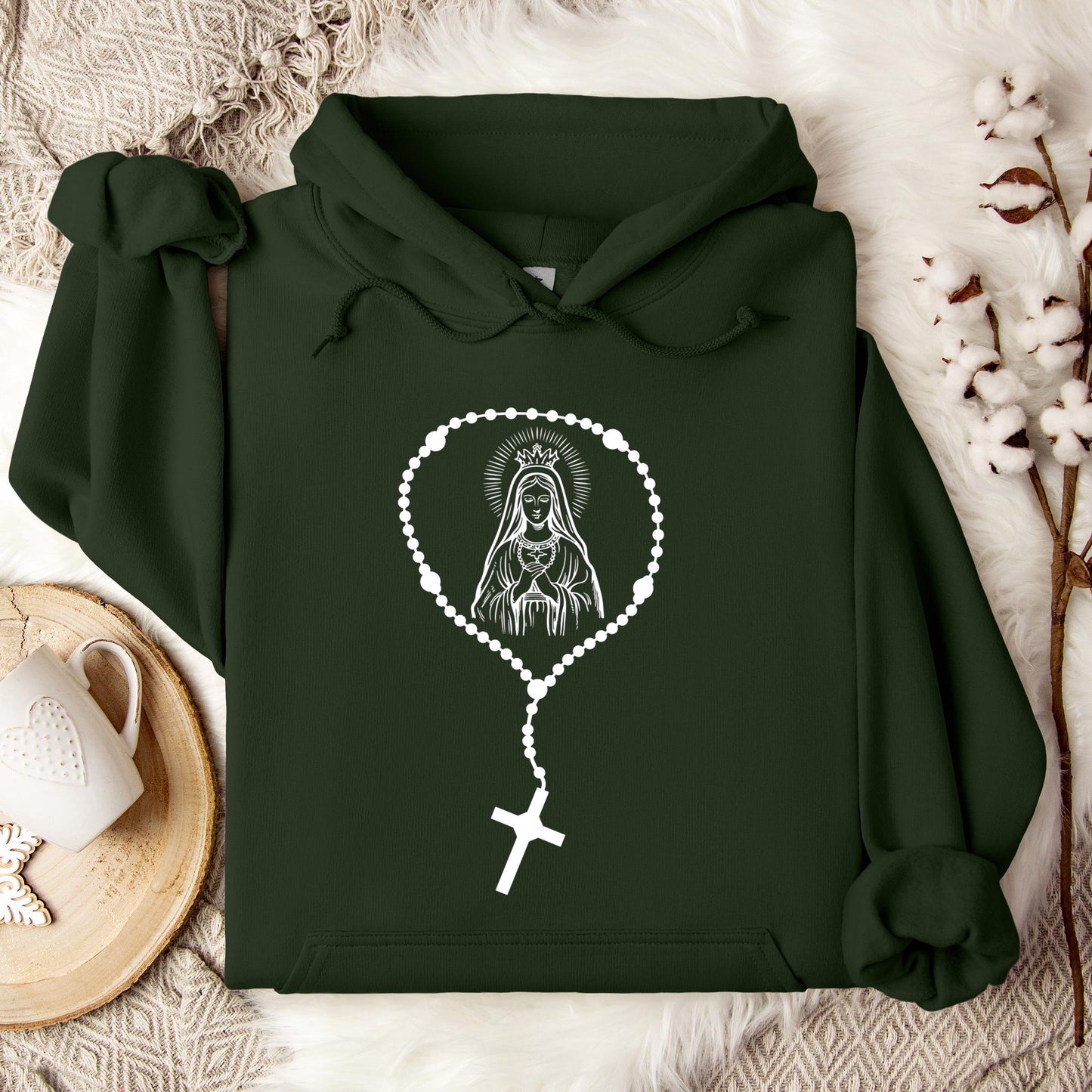 The Holy Virgin Mary 60 Hoodie