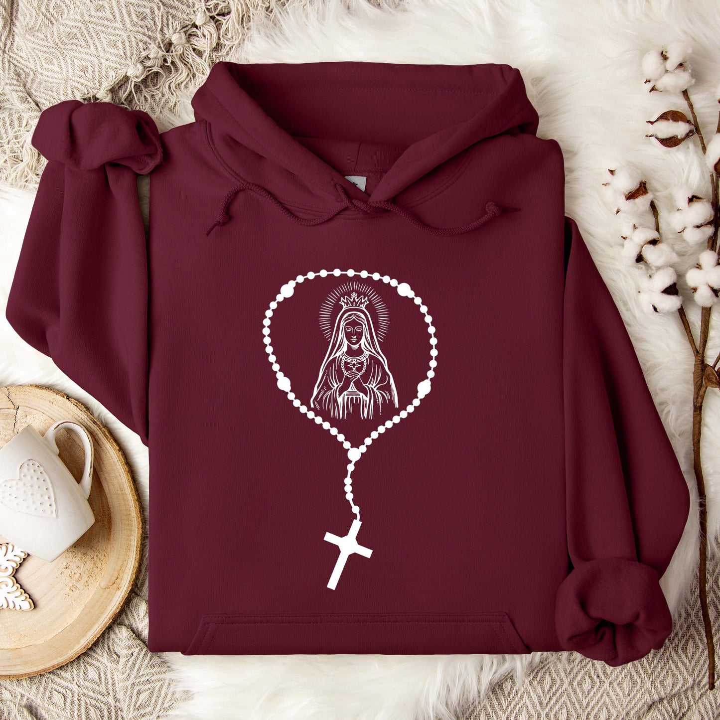 The Holy Virgin Mary 60 Hoodie