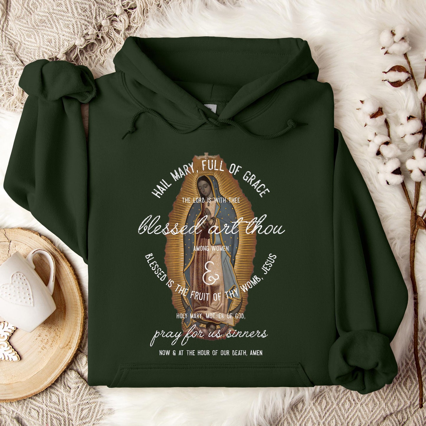 The Holy Virgin Mary 63 Hoodie