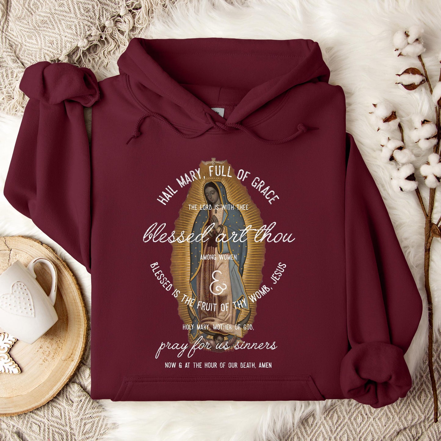 The Holy Virgin Mary 63 Hoodie