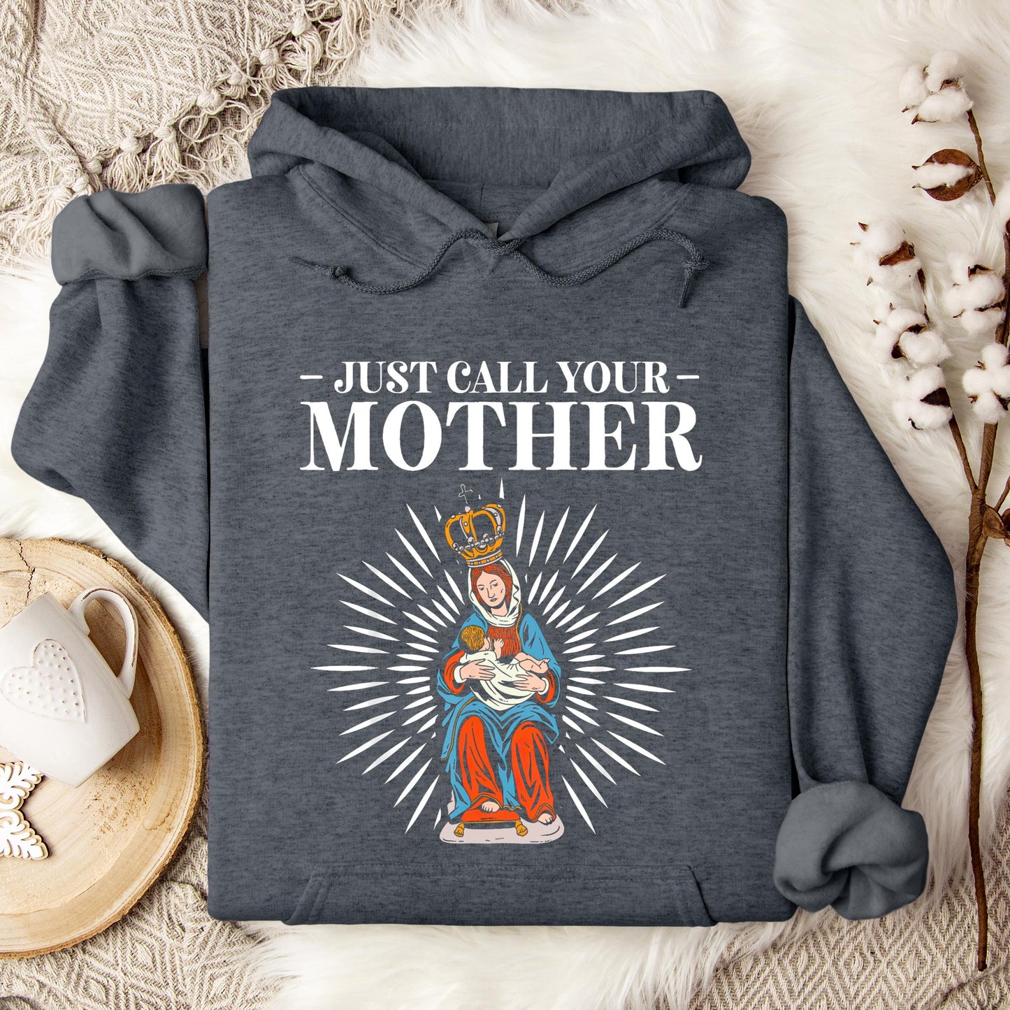 The Holy Virgin Mary 64 Hoodie