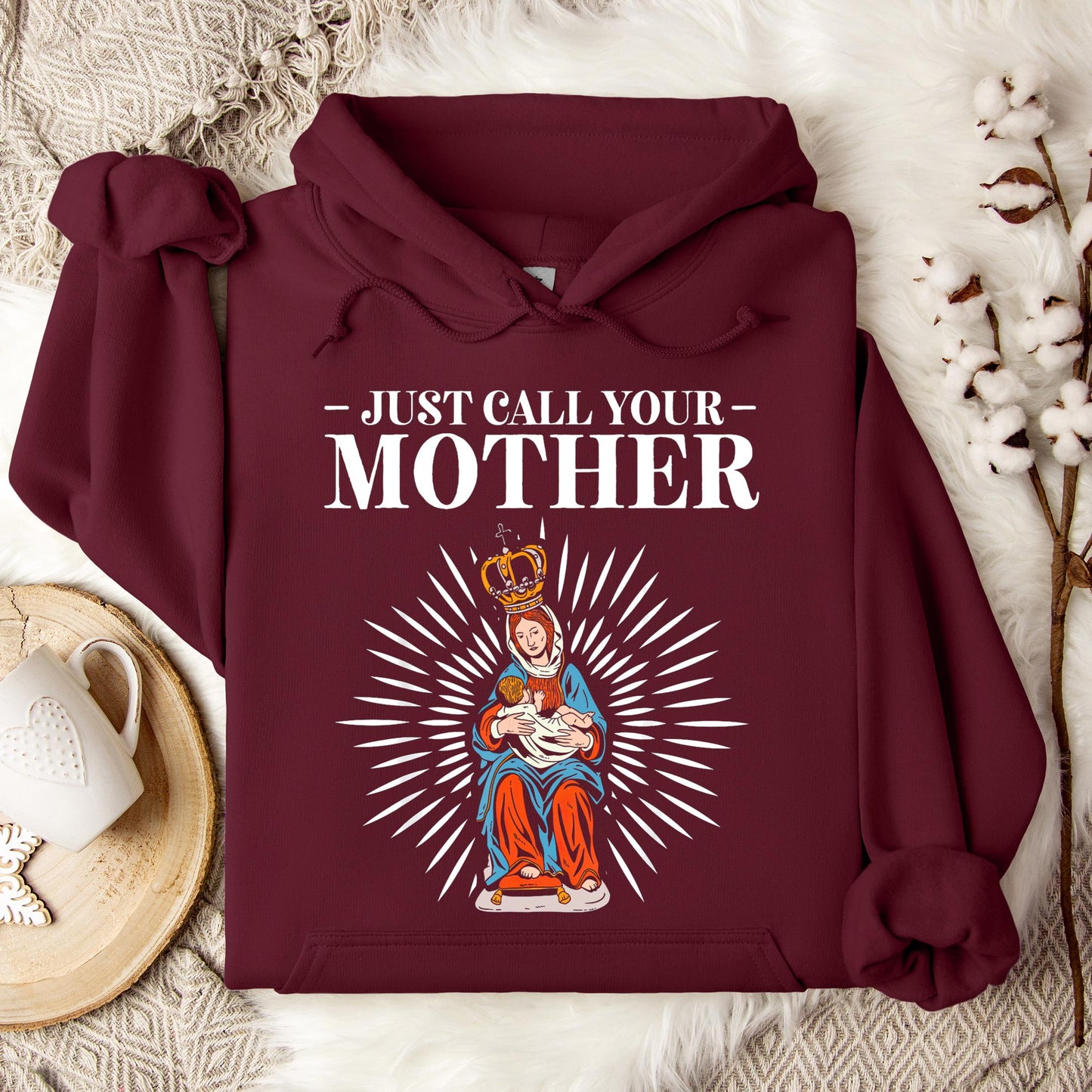 The Holy Virgin Mary 64 Hoodie