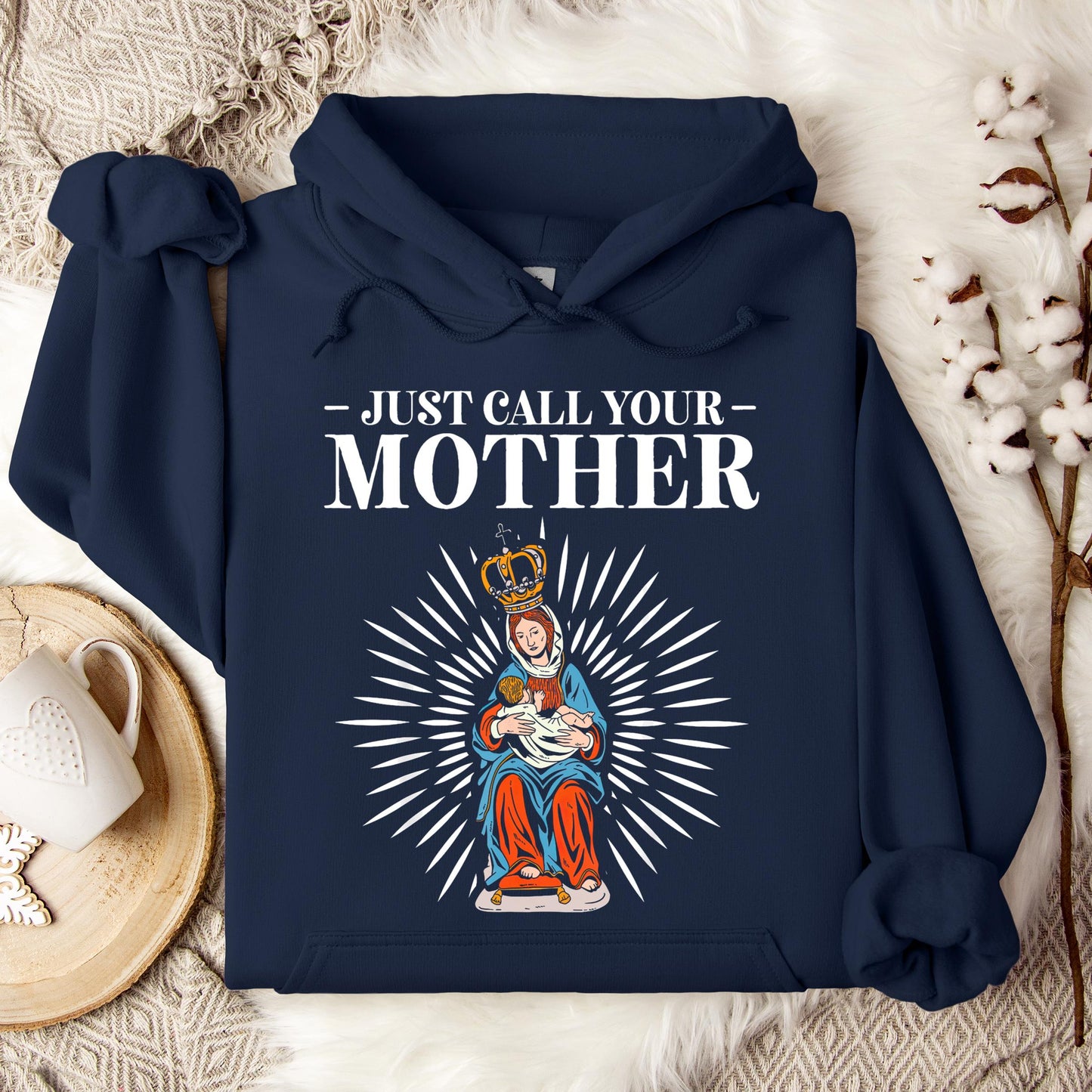 The Holy Virgin Mary 64 Hoodie