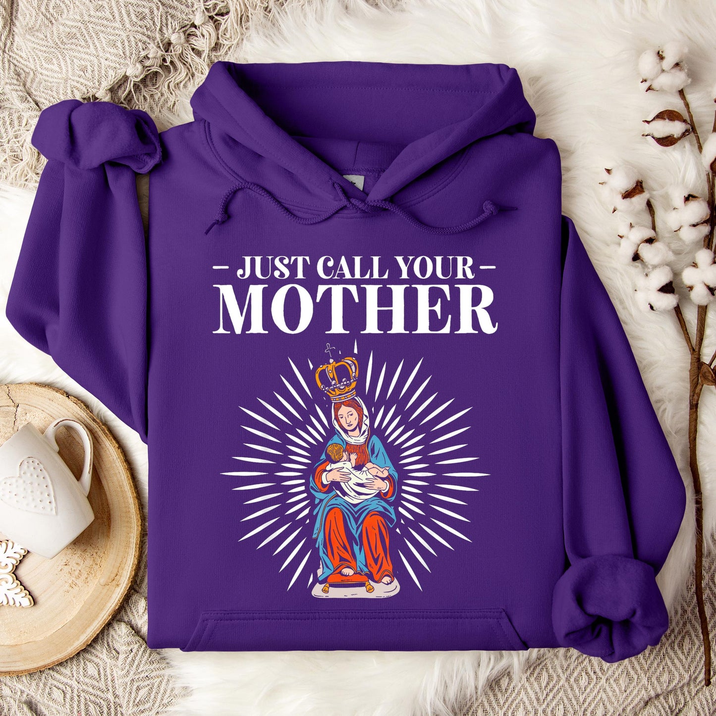 The Holy Virgin Mary 64 Hoodie