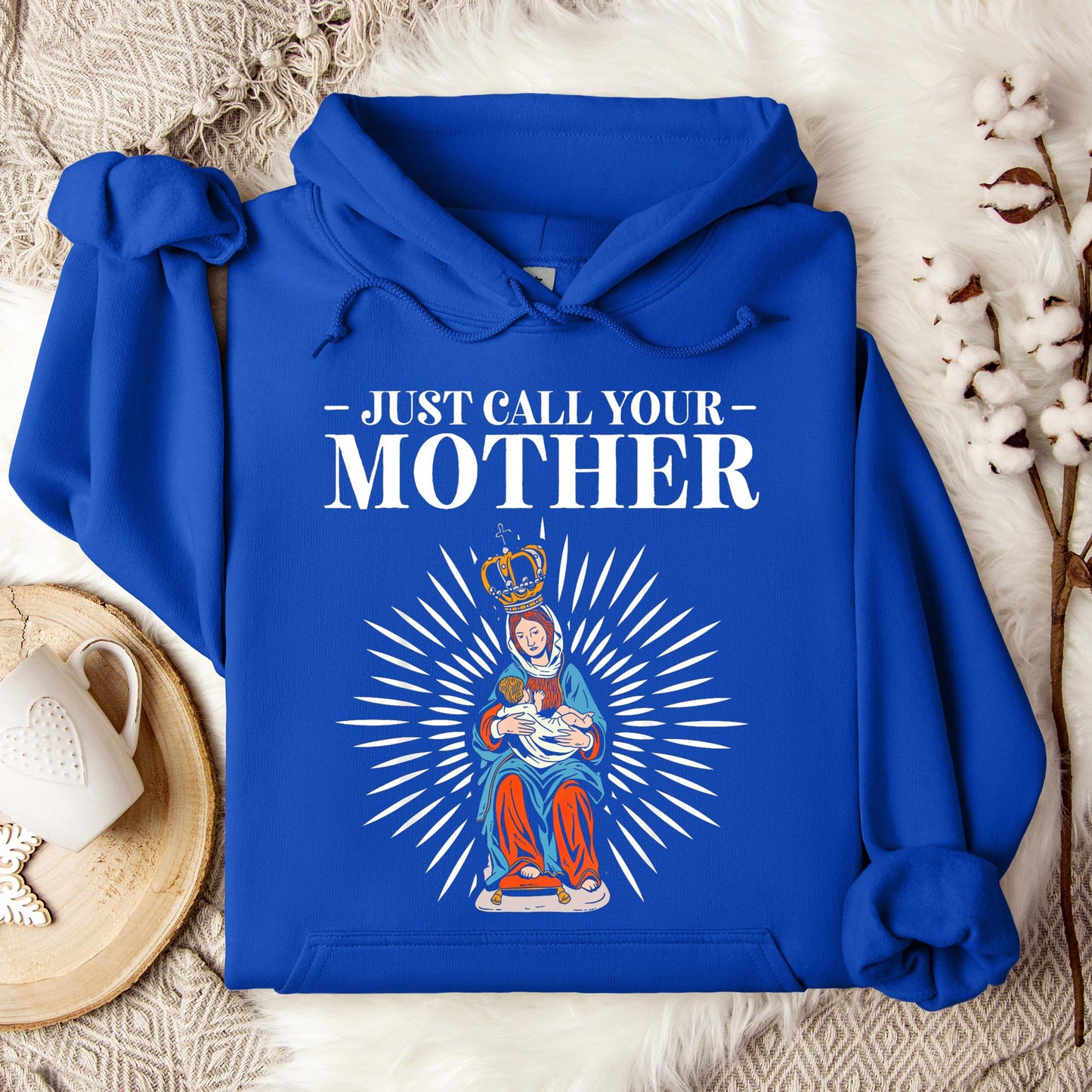 The Holy Virgin Mary 64 Hoodie