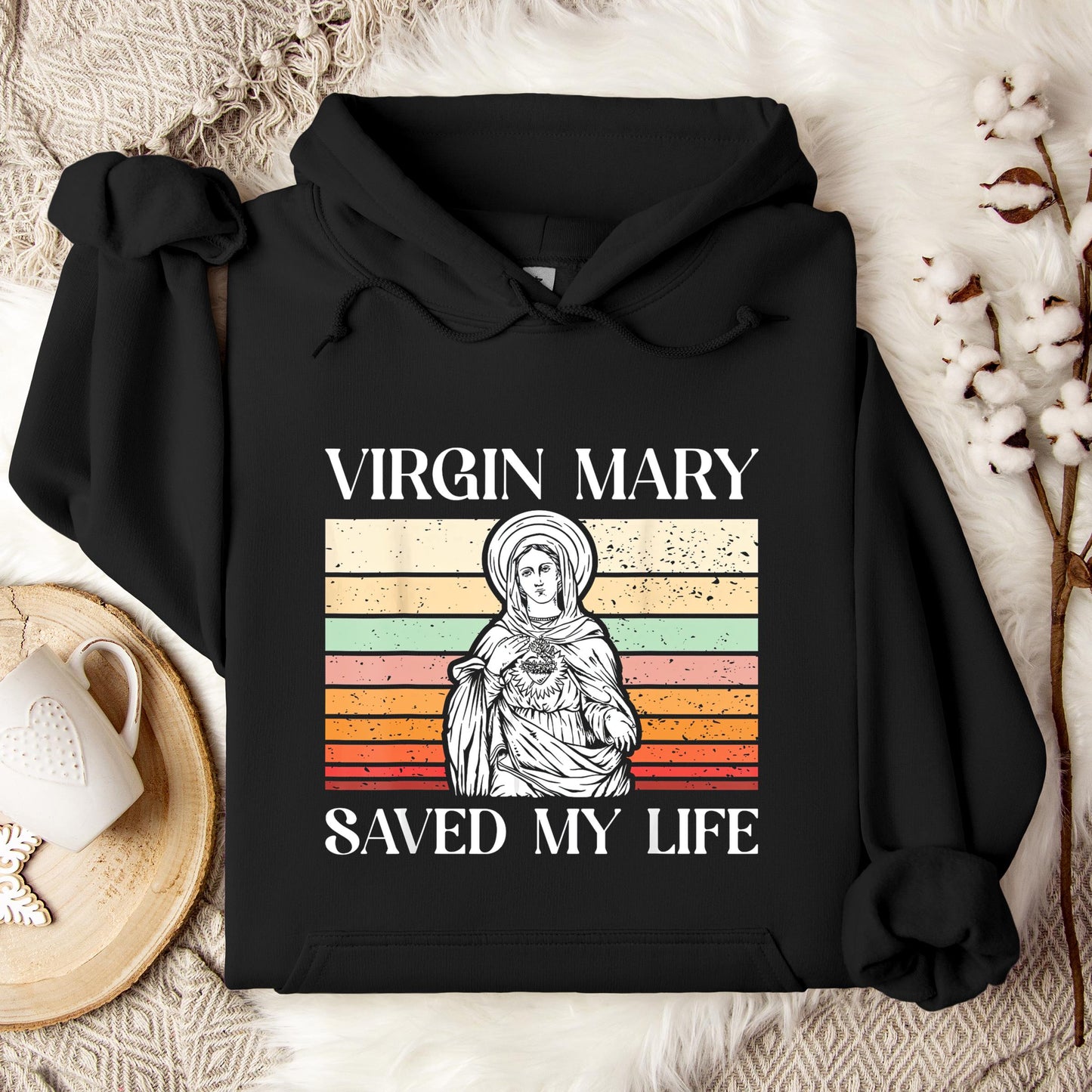 The Holy Virgin Mary 65 Hoodie