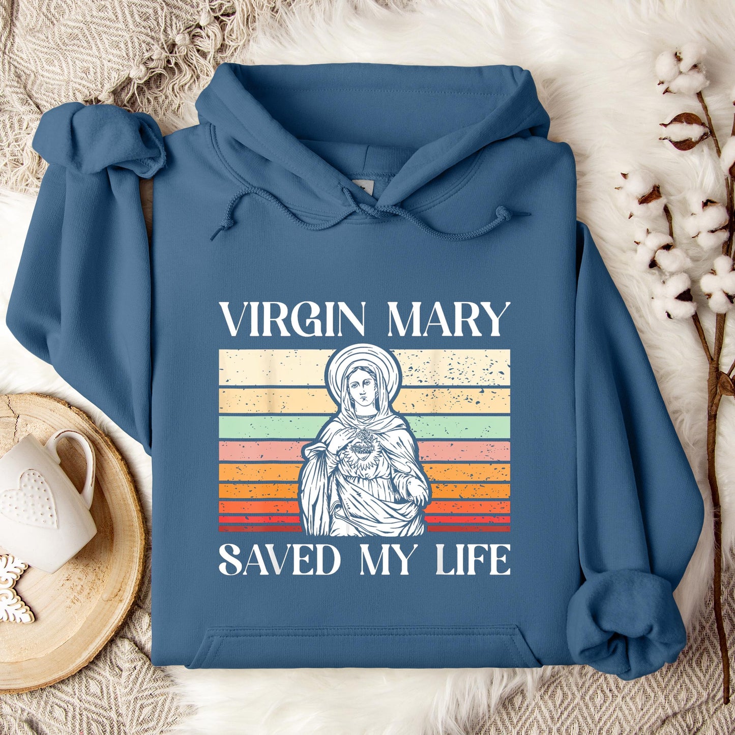 The Holy Virgin Mary 65 Hoodie
