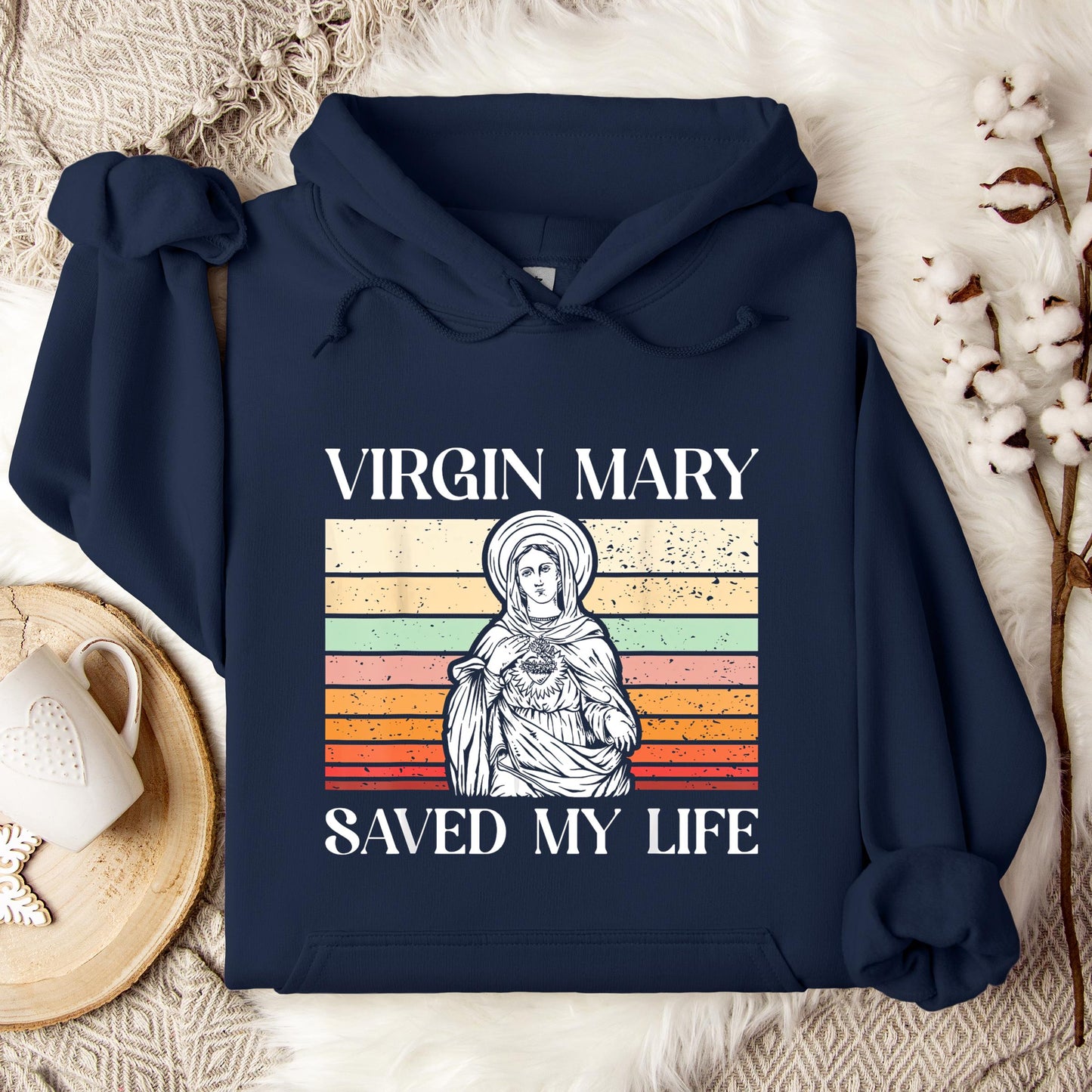 The Holy Virgin Mary 65 Hoodie