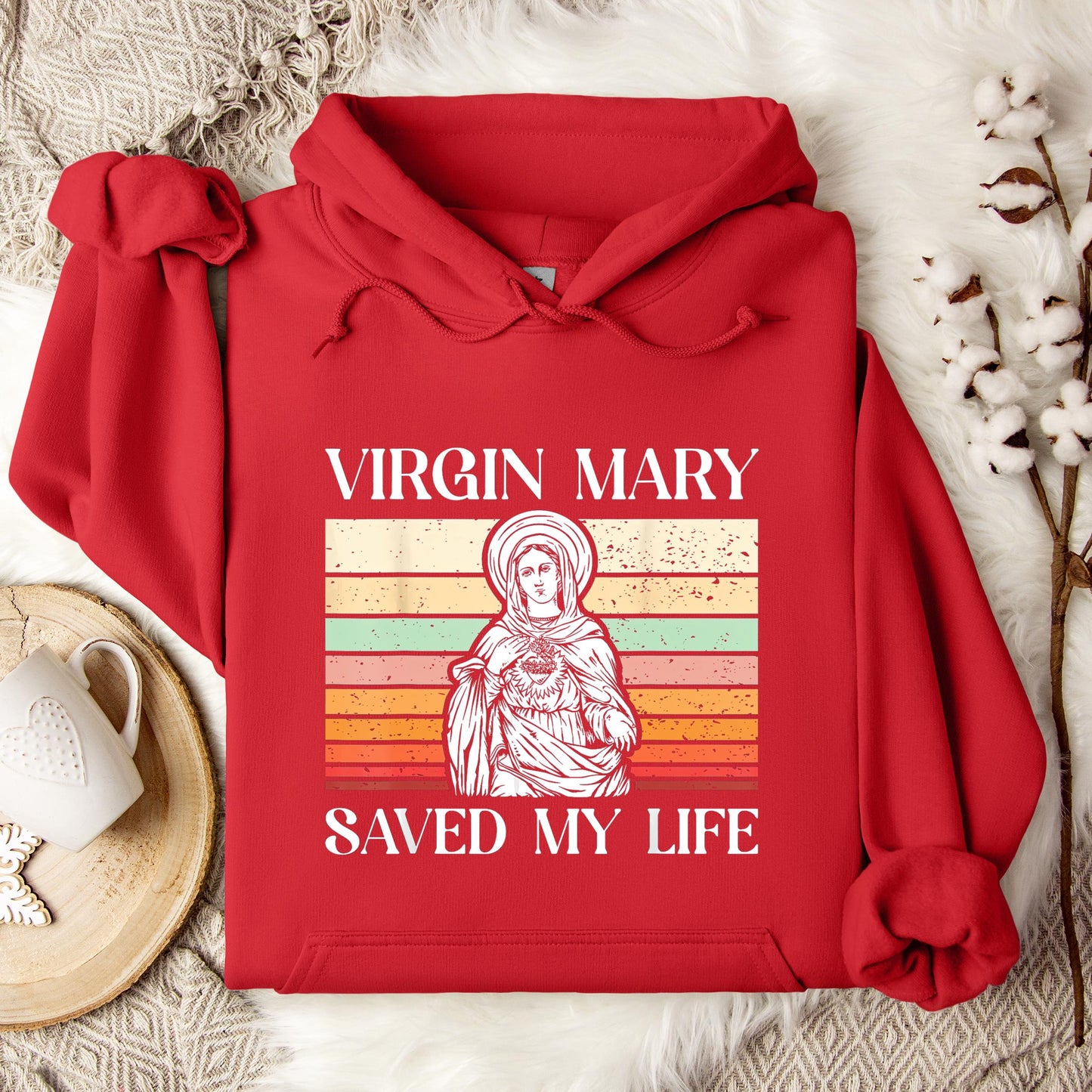The Holy Virgin Mary 65 Hoodie