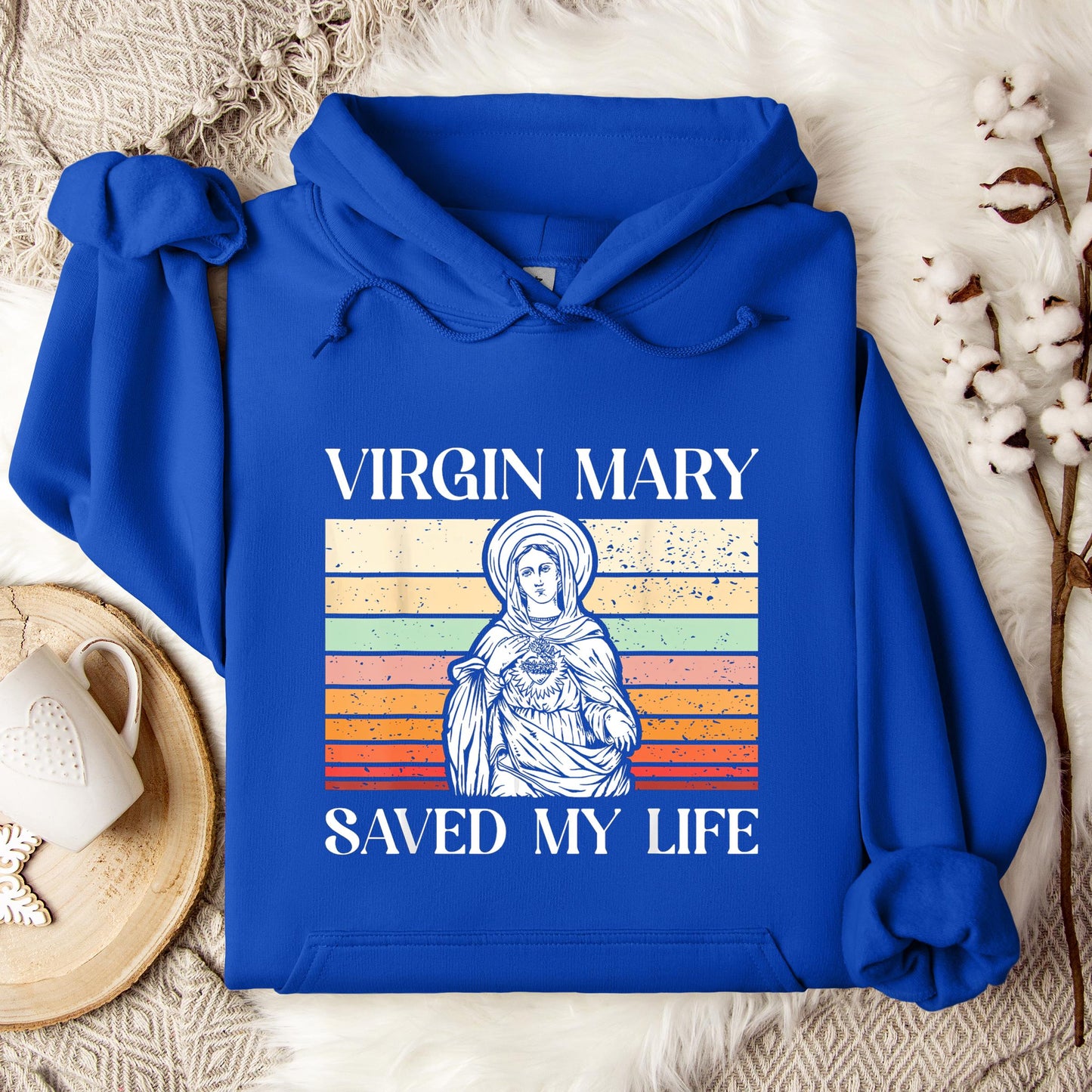 The Holy Virgin Mary 65 Hoodie