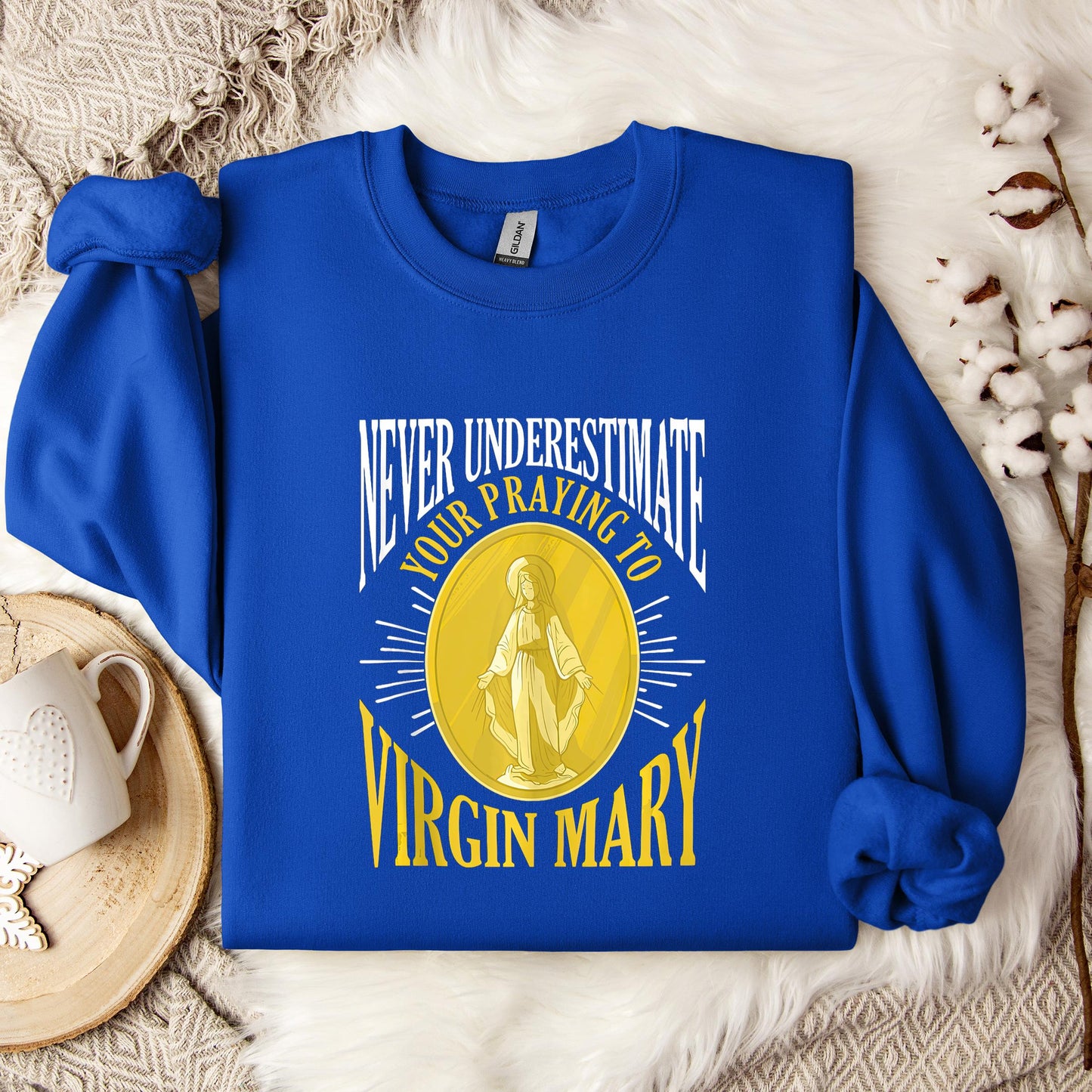 The Holy Virgin Mary 66 Sweatshirt