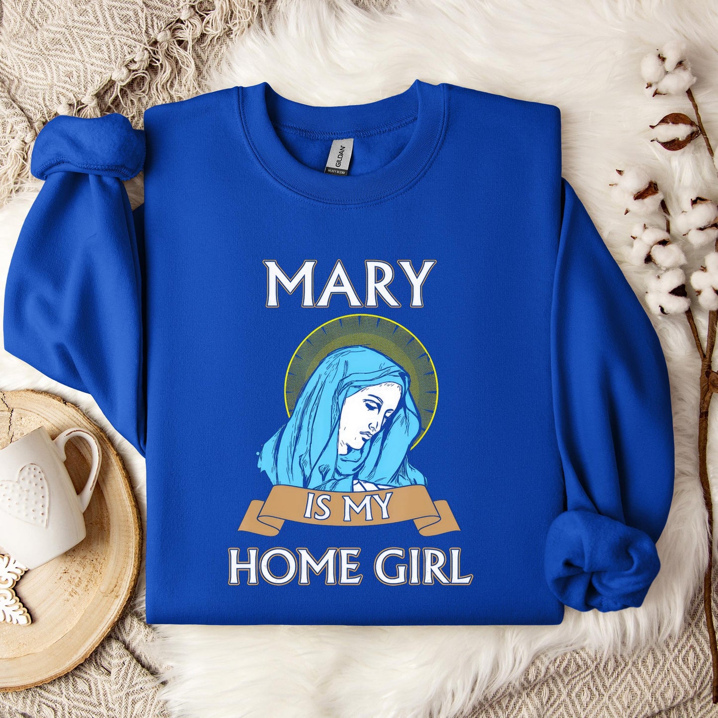 The Holy Virgin Mary 67 Sweatshirt
