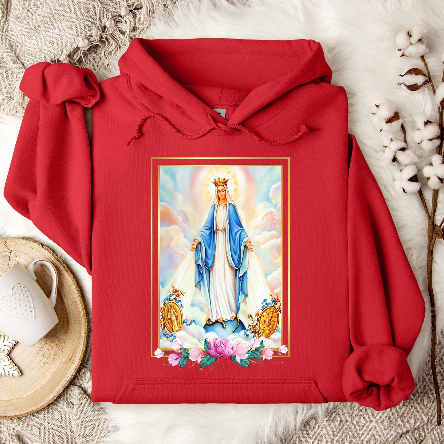 The Holy Virgin Mary 68 Hoodie