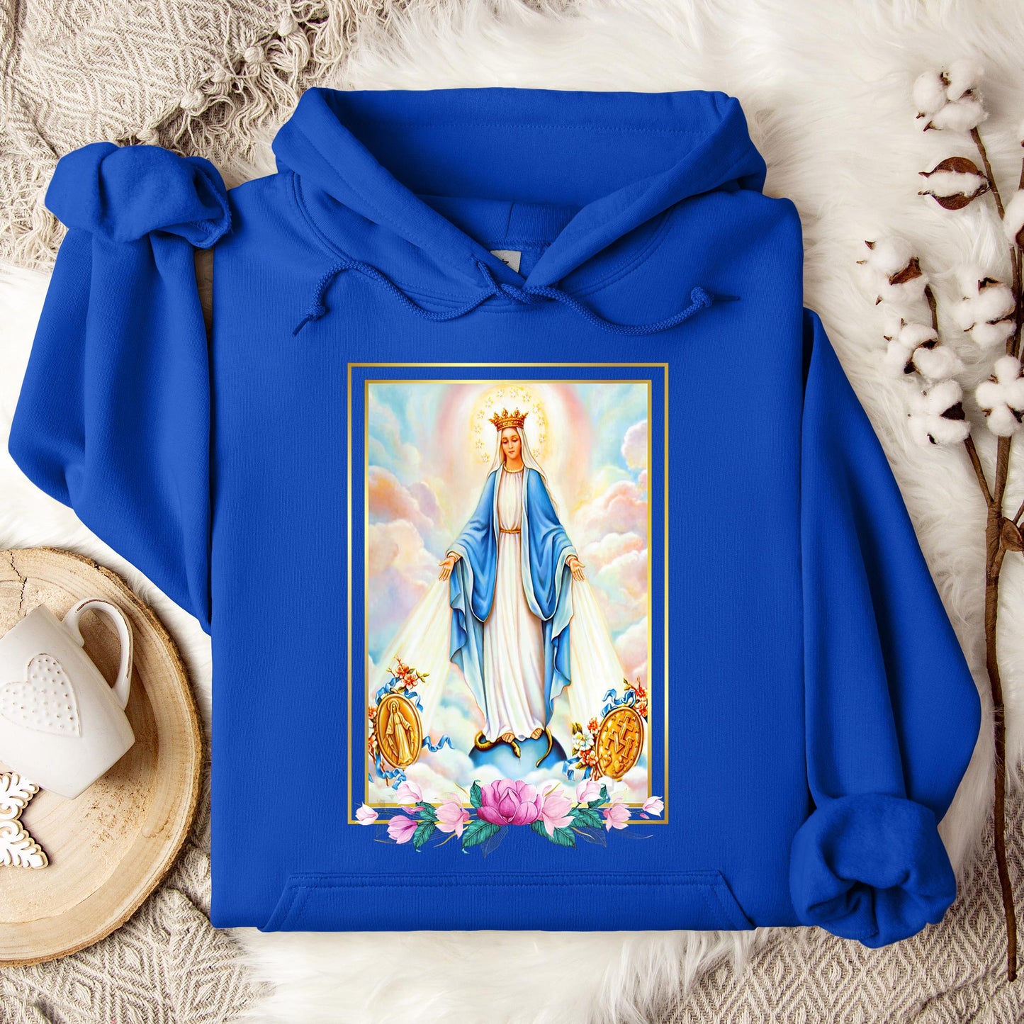 The Holy Virgin Mary 68 Hoodie