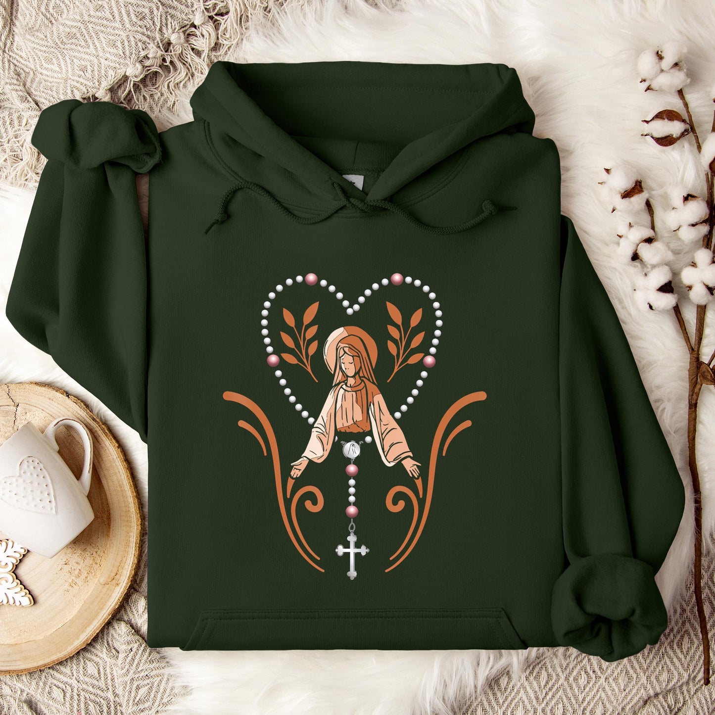 The Holy Virgin Mary 70 Hoodie