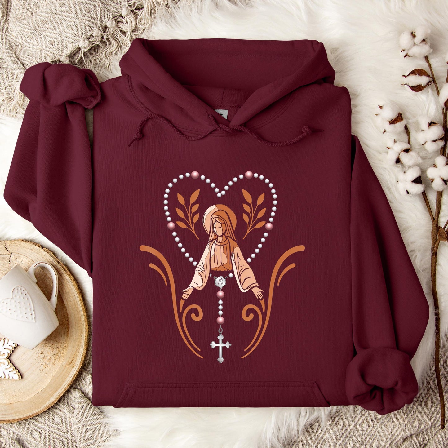 The Holy Virgin Mary 70 Hoodie