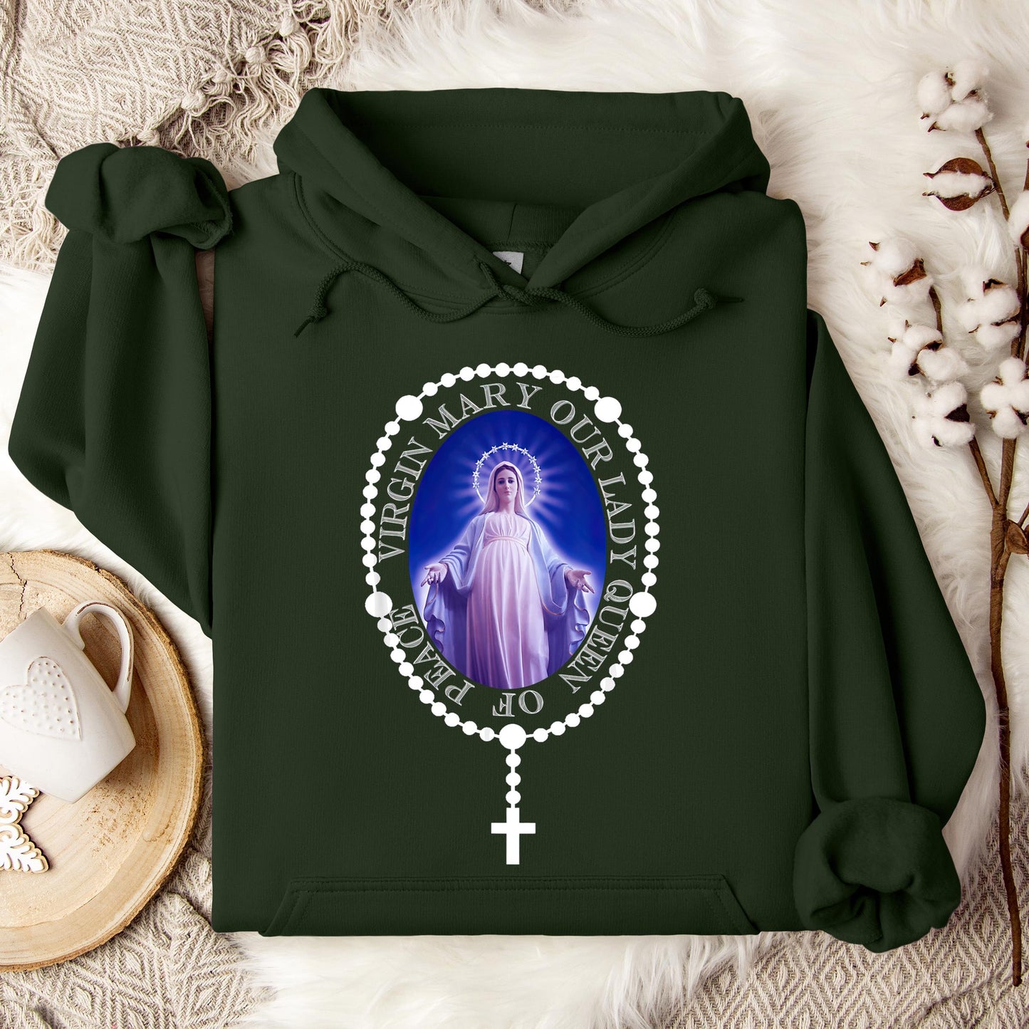 The Holy Virgin Mary 71 Hoodie