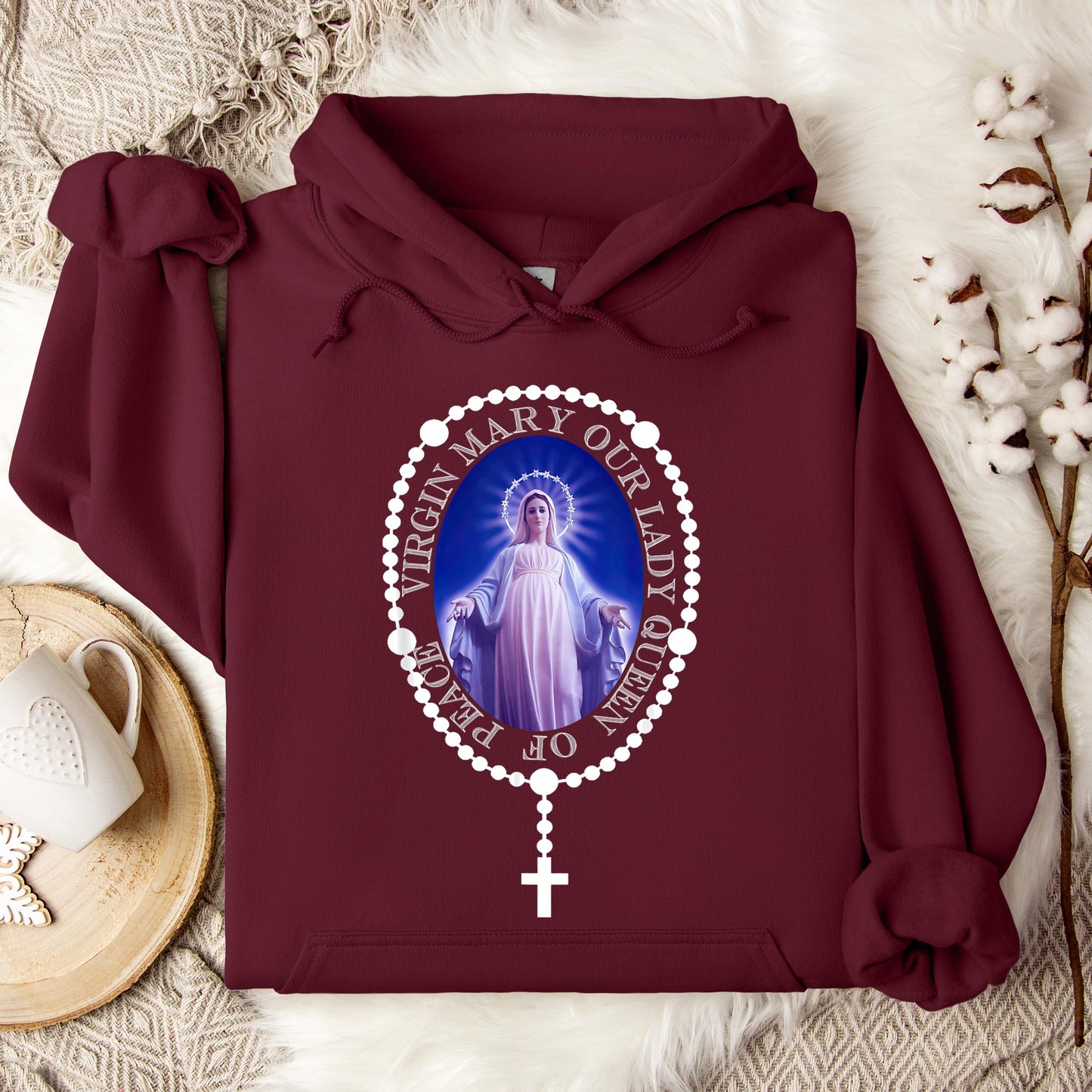 The Holy Virgin Mary 71 Hoodie