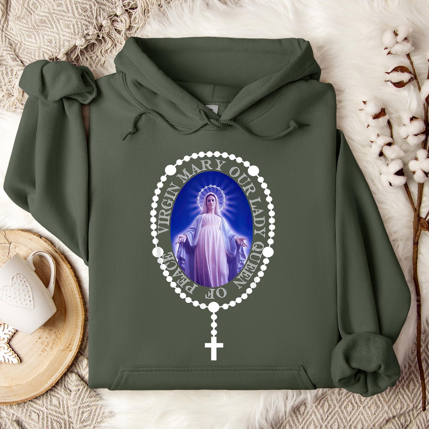 The Holy Virgin Mary 71 Hoodie