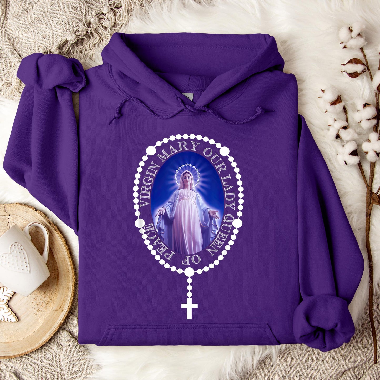 The Holy Virgin Mary 71 Hoodie