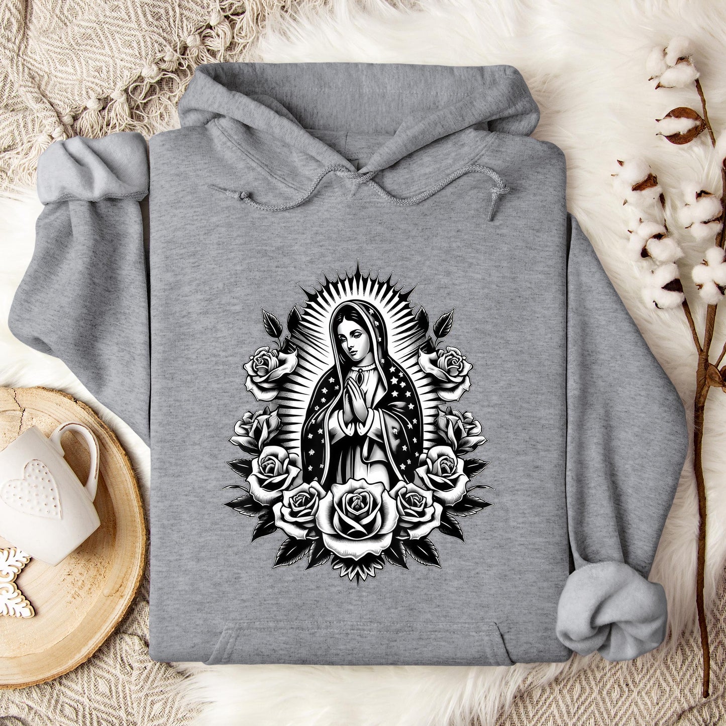 The Holy Virgin Mary 73 Hoodie