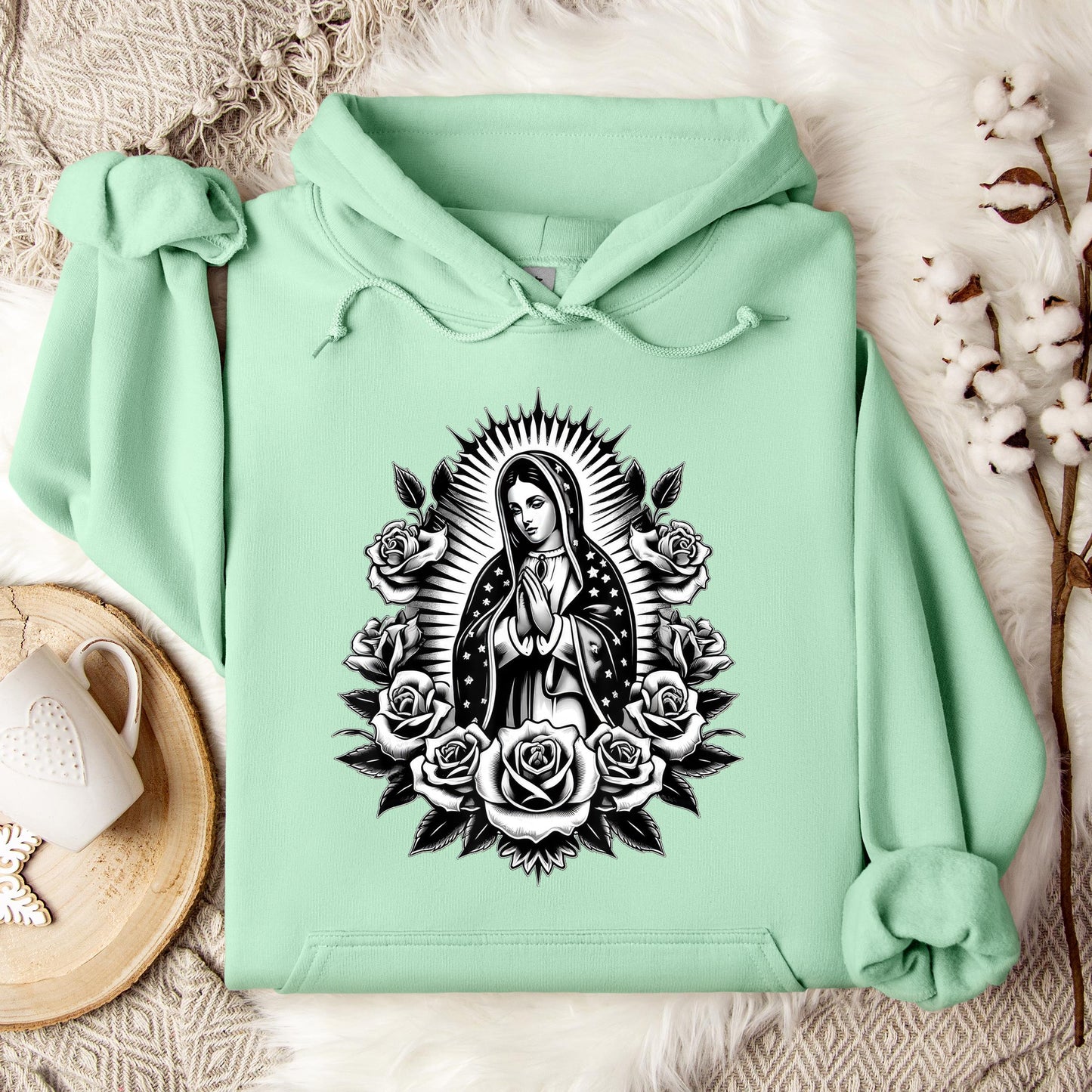 The Holy Virgin Mary 73 Hoodie