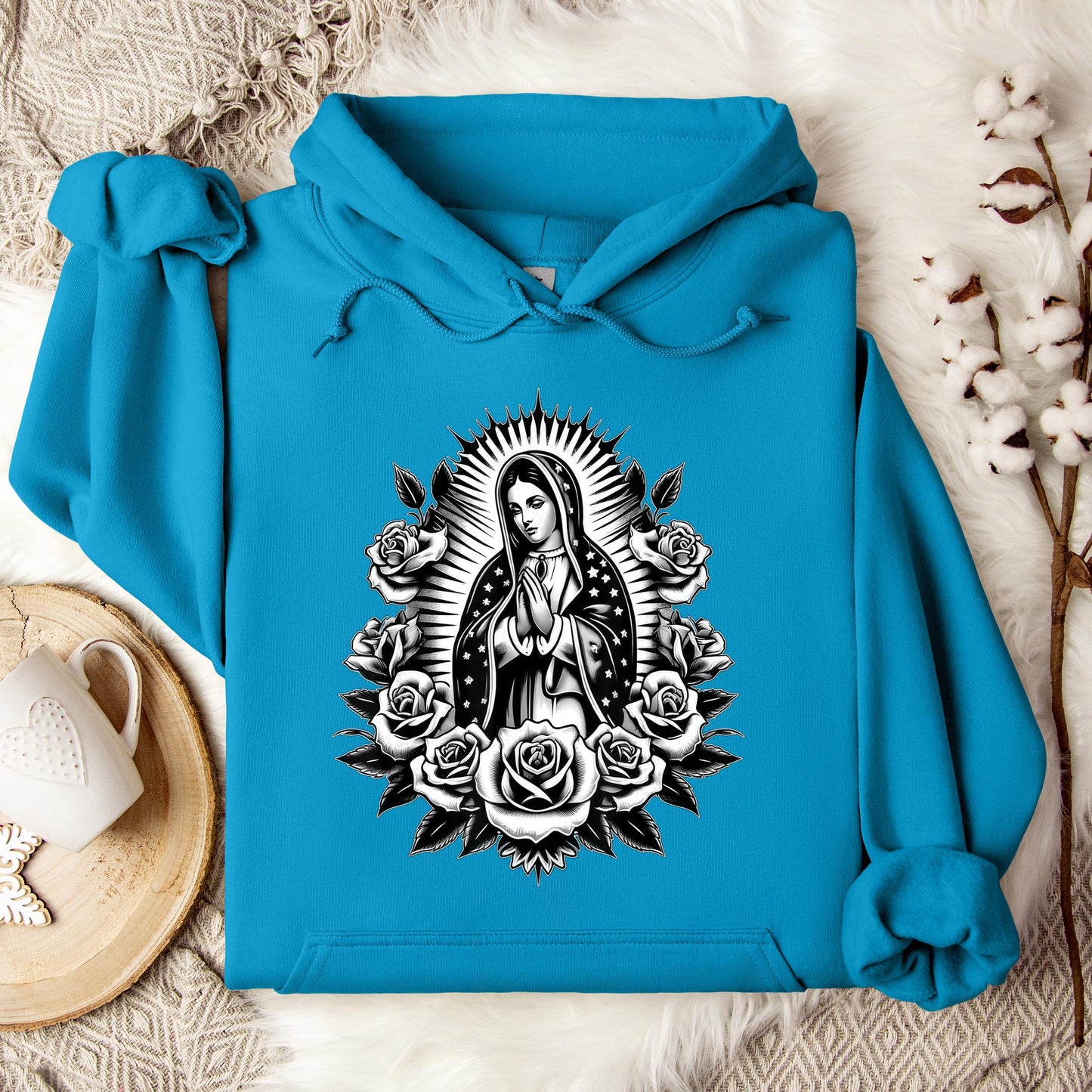 The Holy Virgin Mary 73 Hoodie