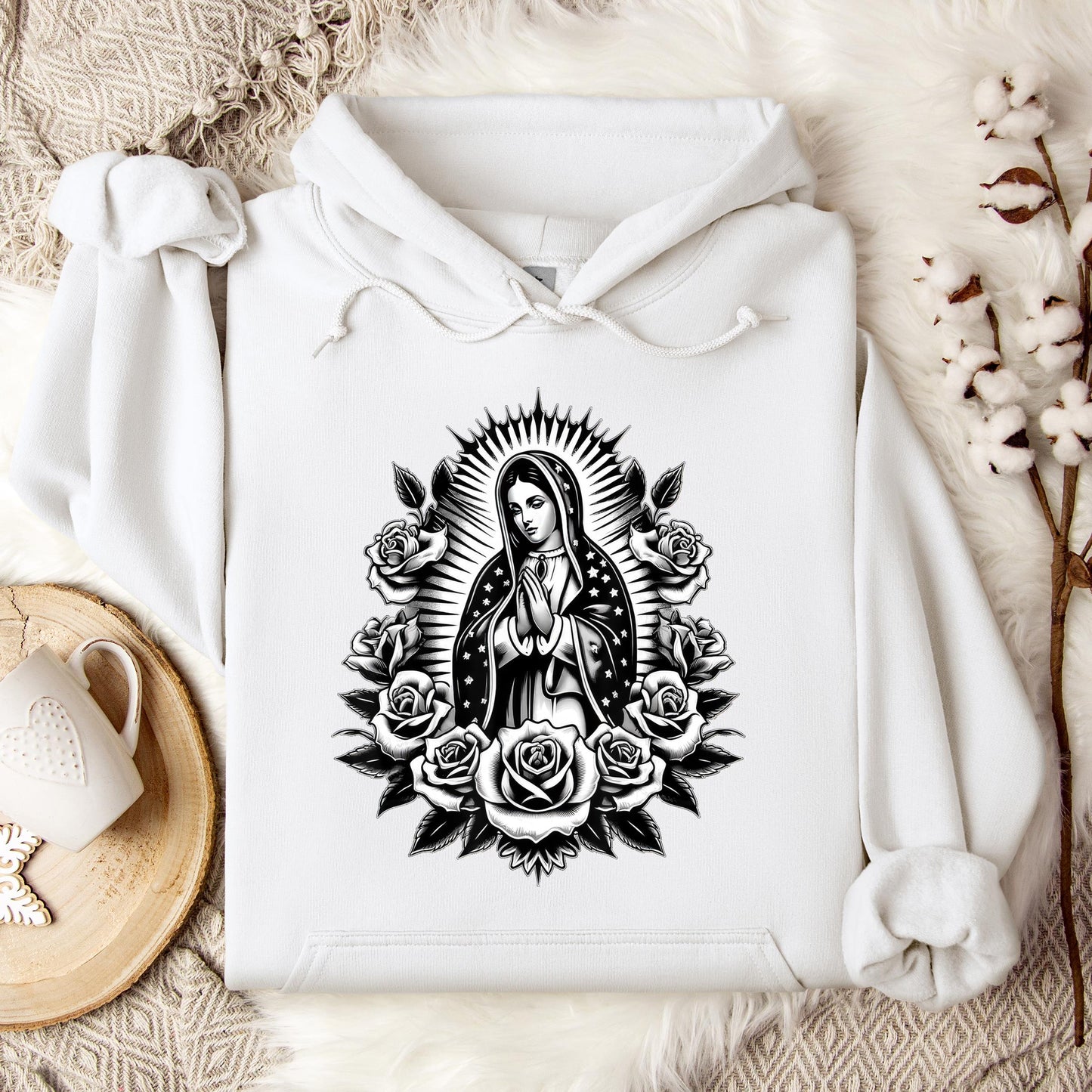 The Holy Virgin Mary 73 Hoodie