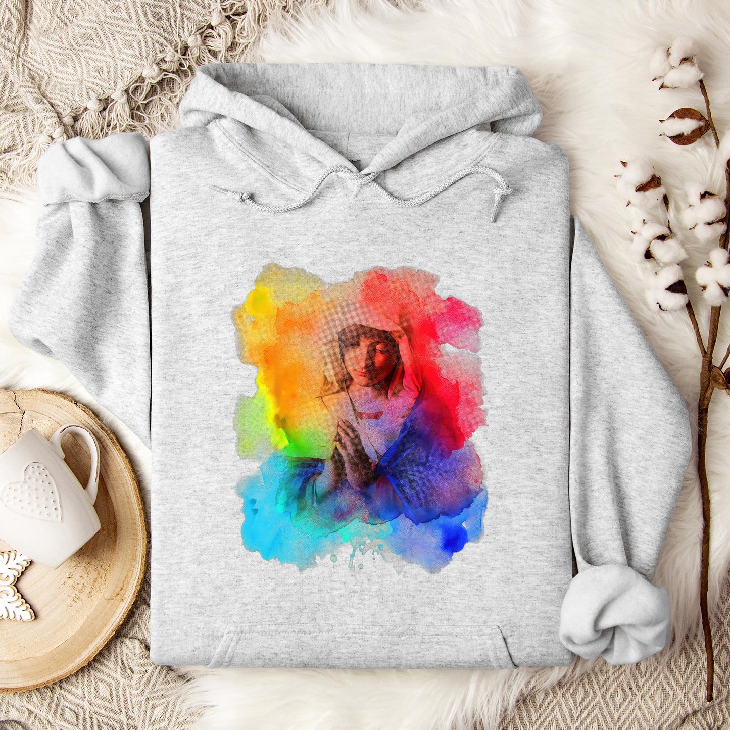 The Holy Virgin Mary 74 Hoodie