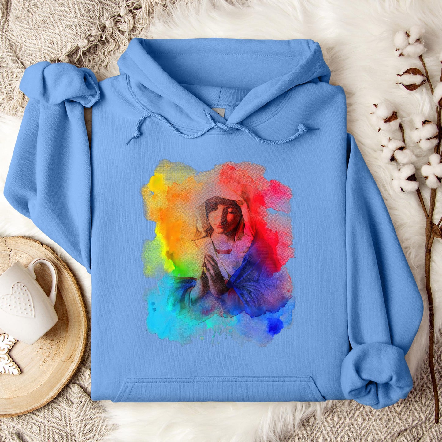 The Holy Virgin Mary 74 Hoodie