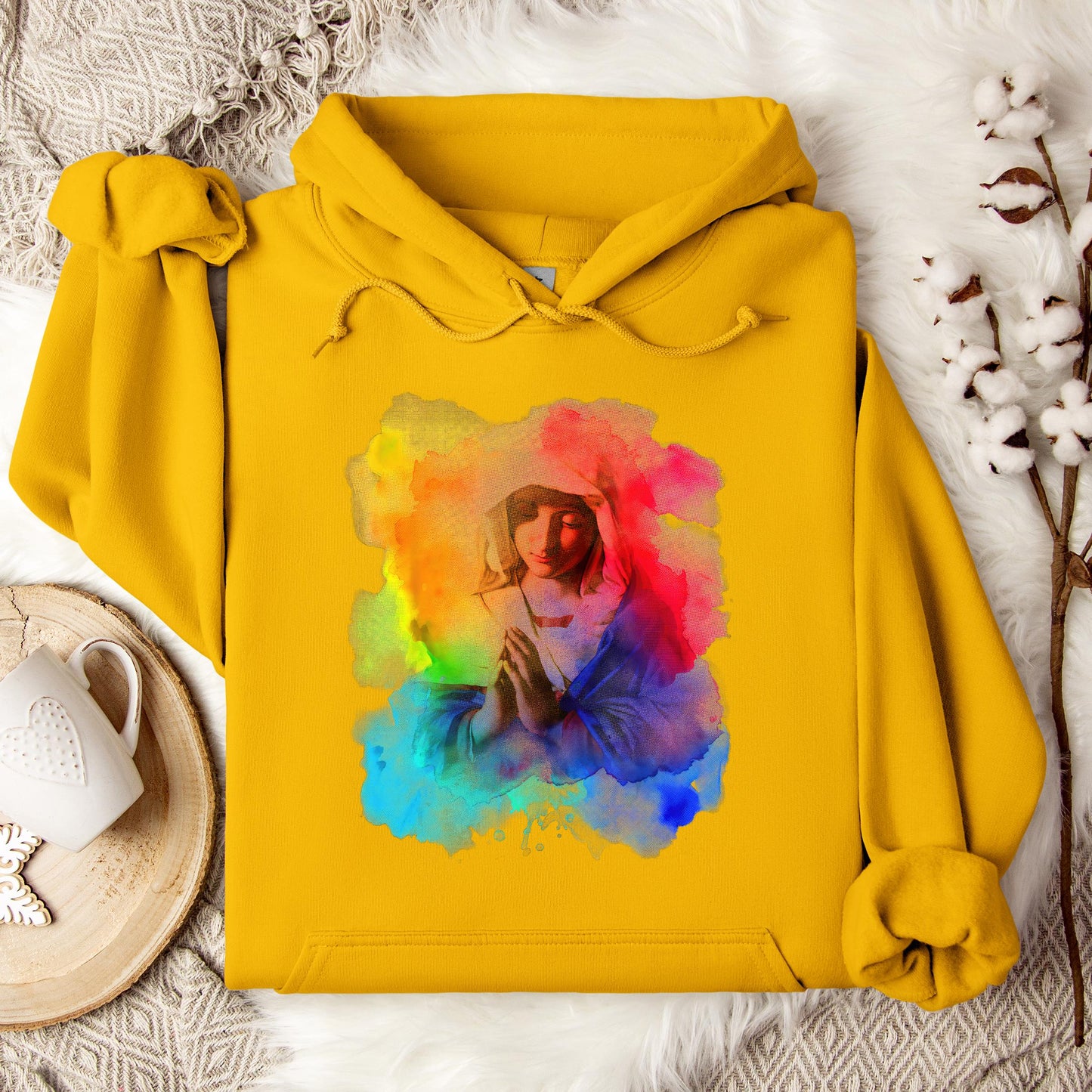 The Holy Virgin Mary 74 Hoodie