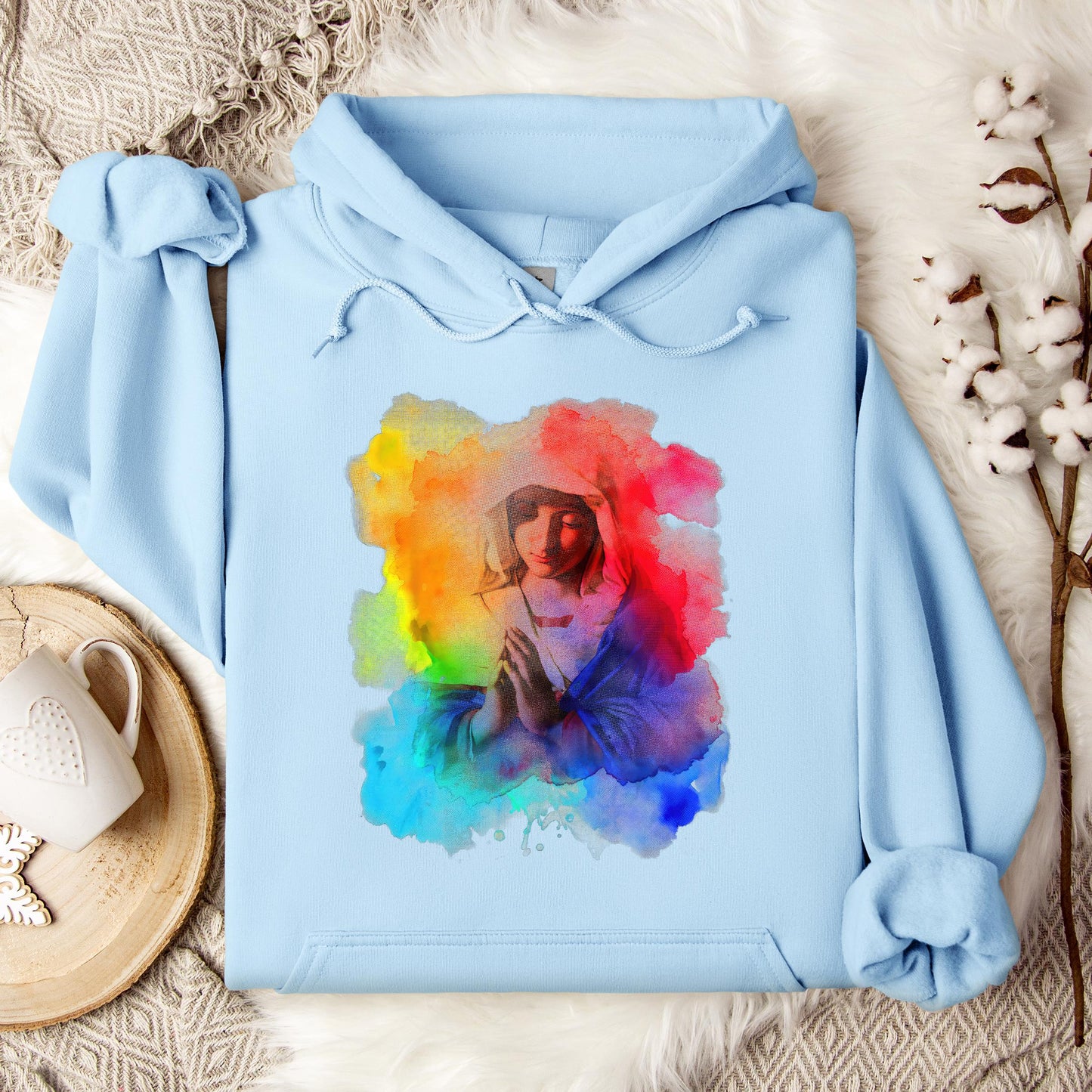 The Holy Virgin Mary 74 Hoodie