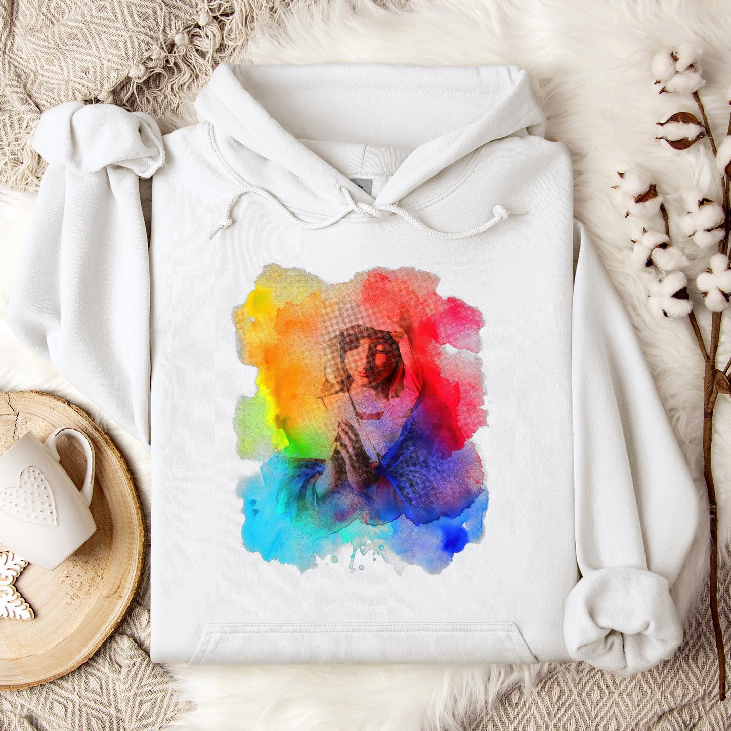 The Holy Virgin Mary 74 Hoodie