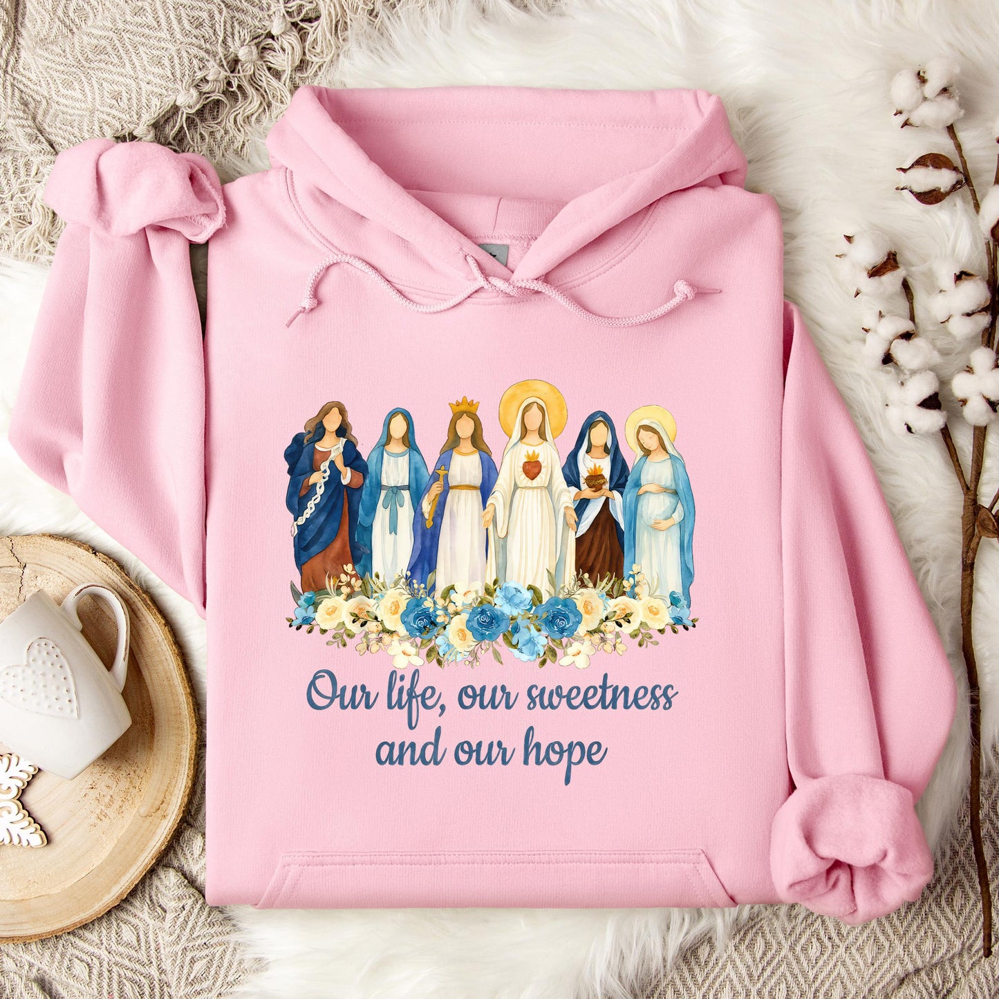 The Holy Virgin Mary 75 Hoodie